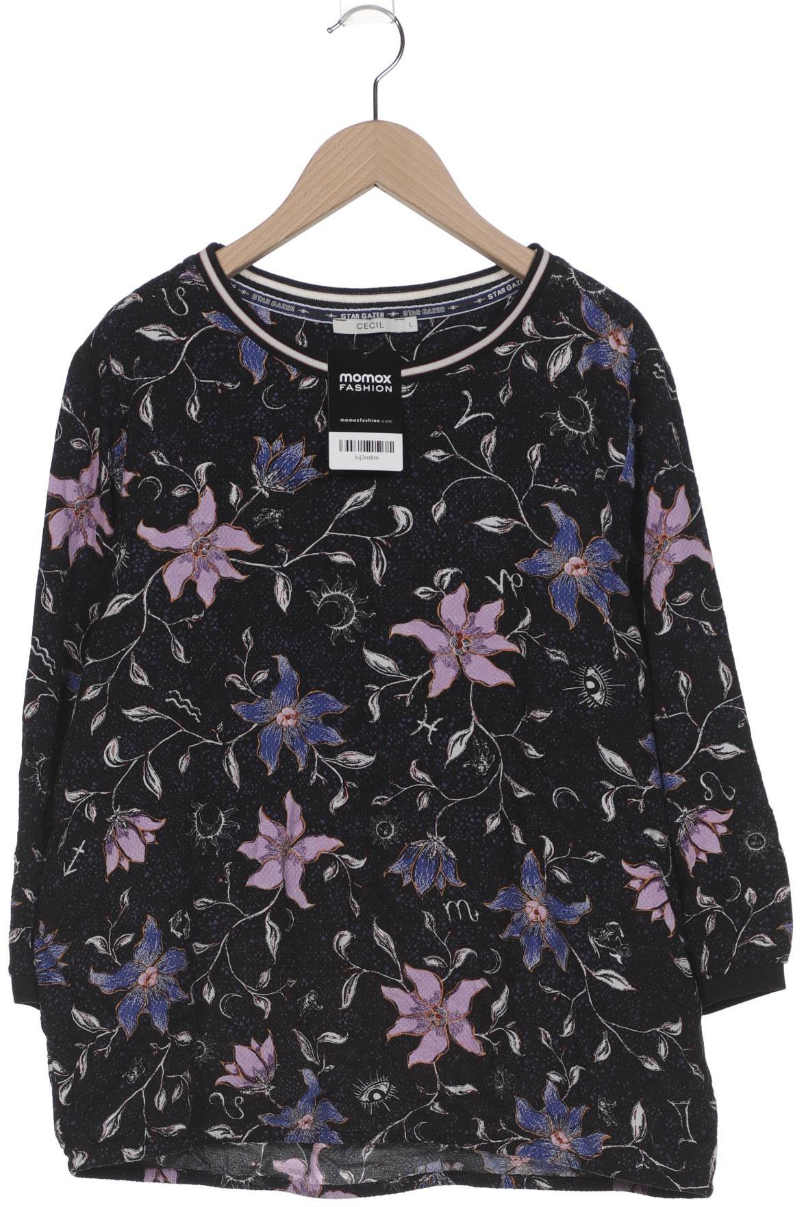 

Cecil Damen Sweatshirt, schwarz, Gr. 42