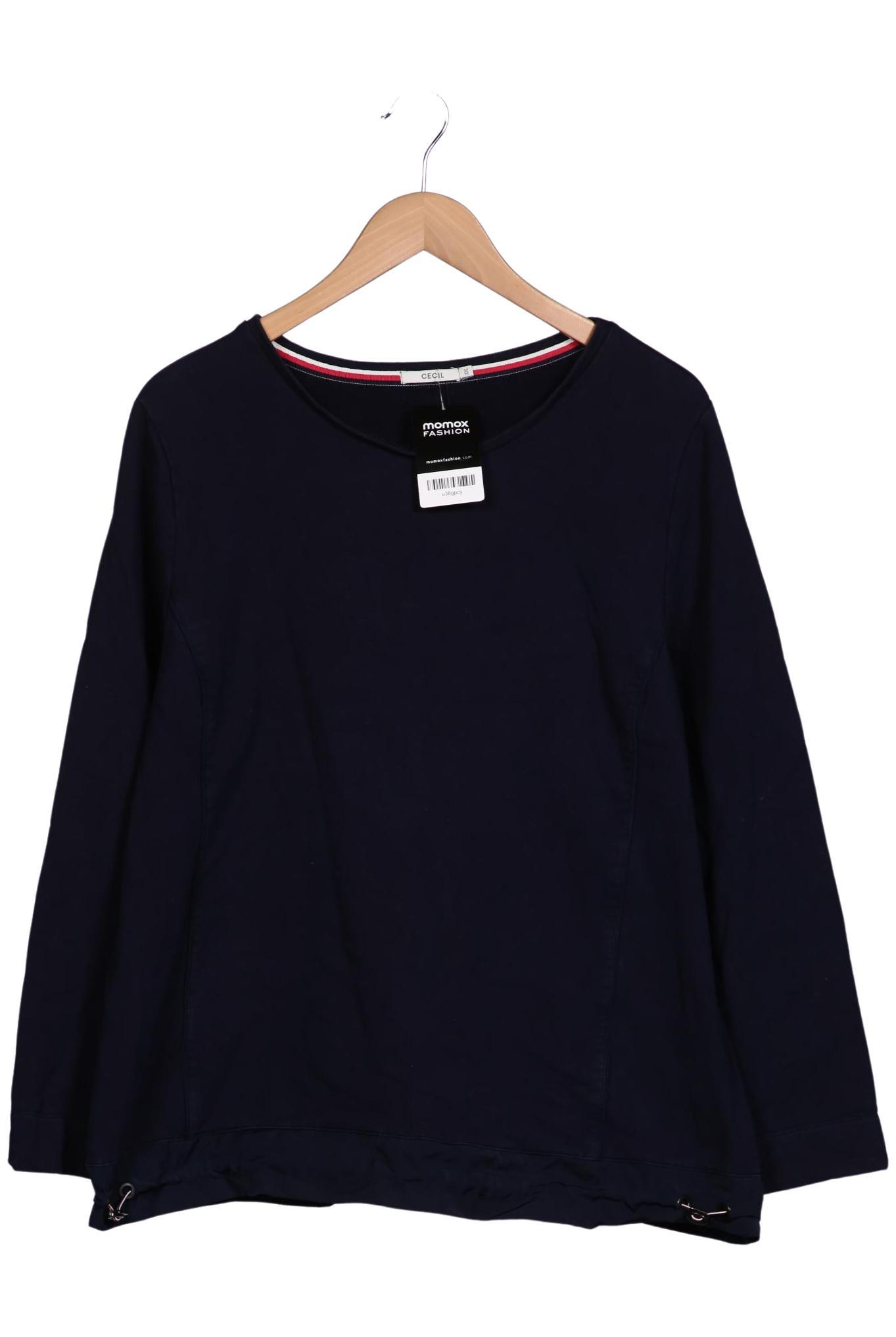 

Cecil Damen Sweatshirt, marineblau, Gr. 46