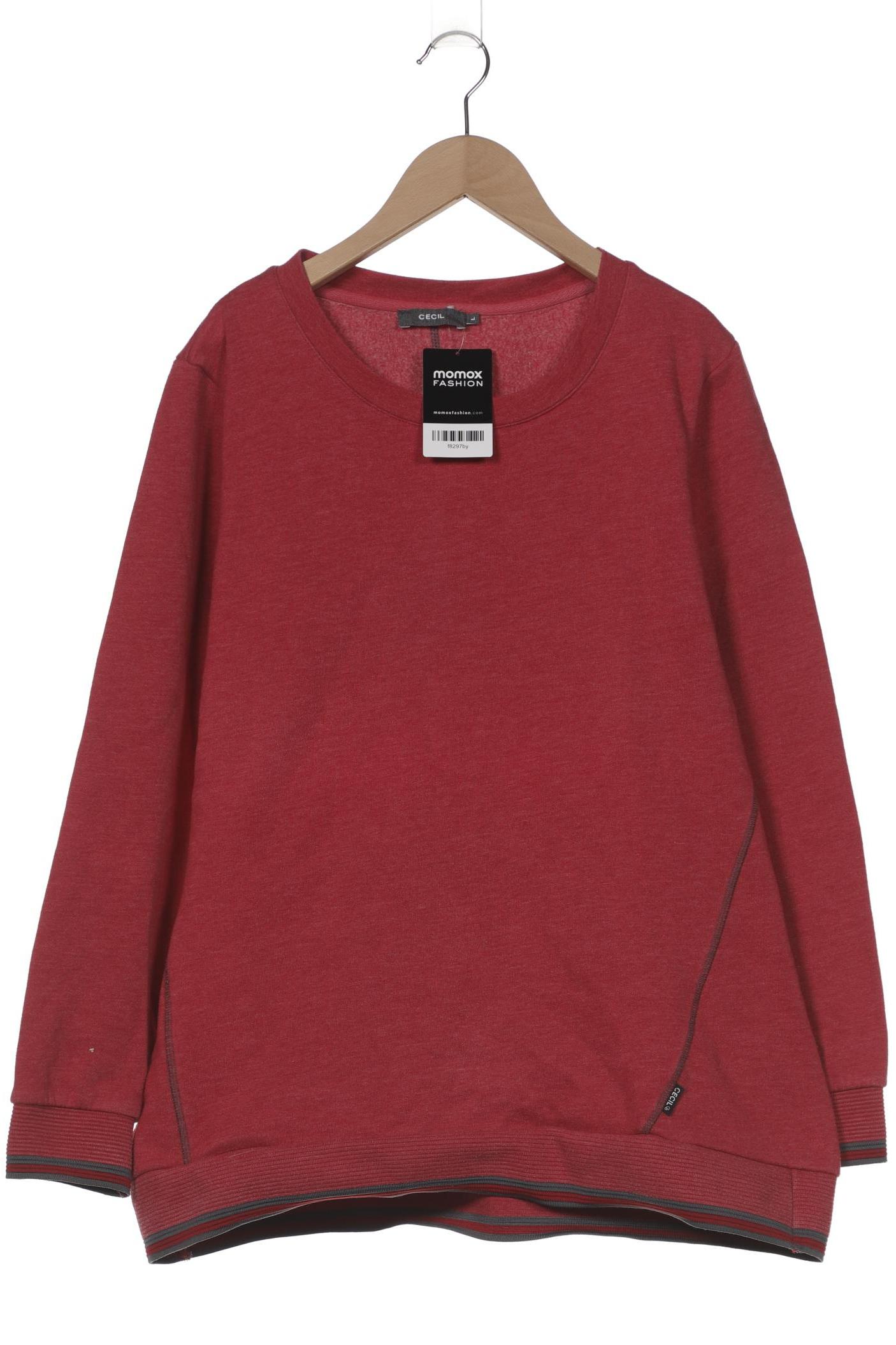

Cecil Damen Sweatshirt, rot, Gr. 42