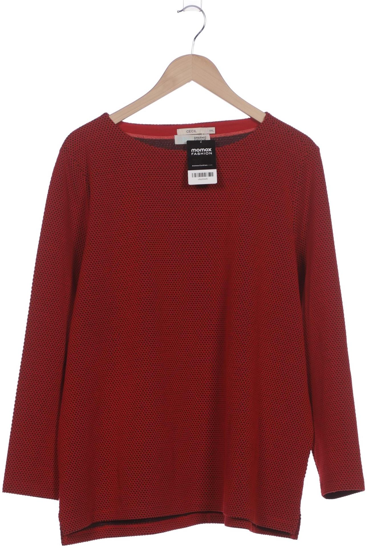 

Cecil Damen Sweatshirt, rot, Gr. 46