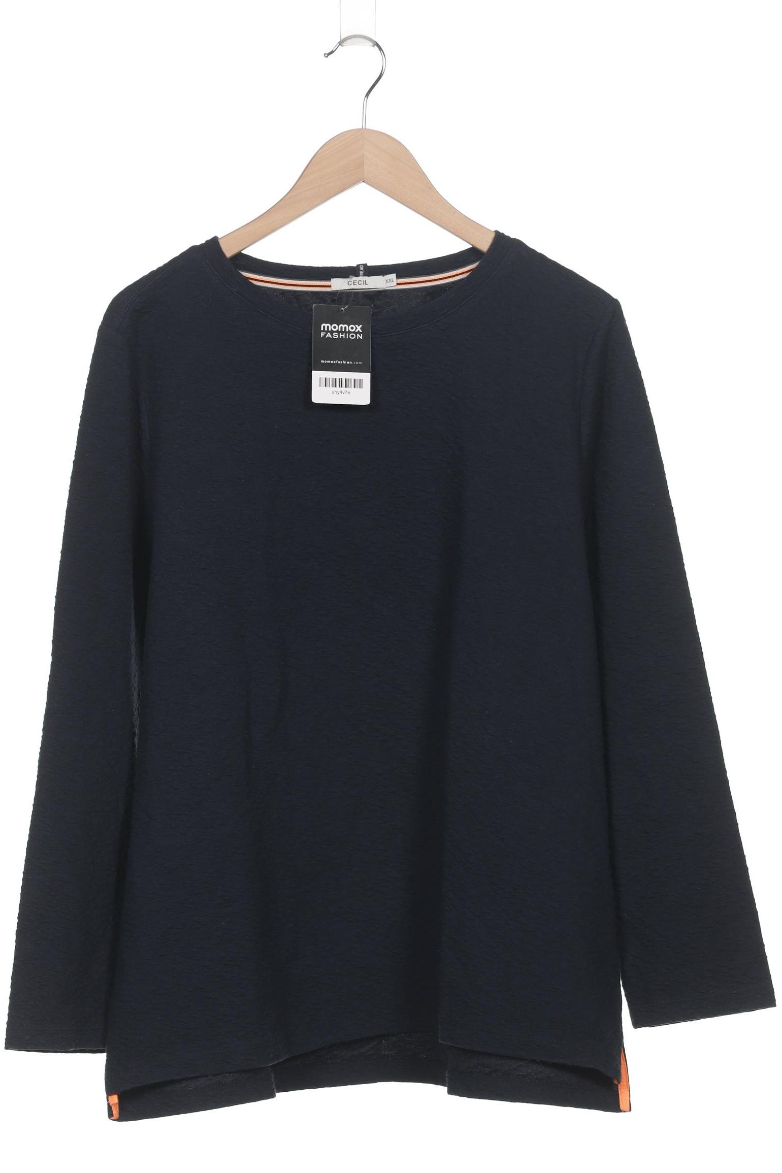

Cecil Damen Sweatshirt, marineblau, Gr. 46
