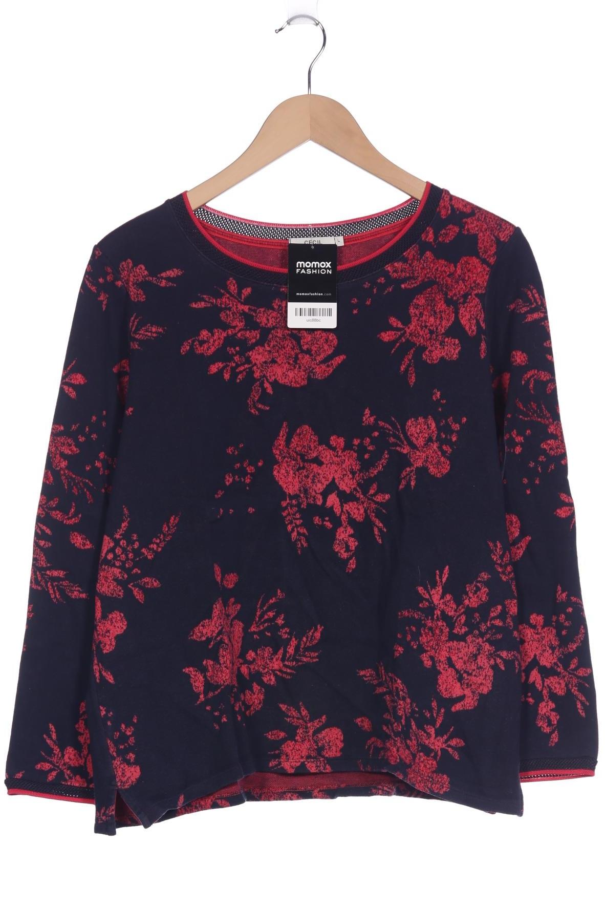 

Cecil Damen Sweatshirt, marineblau, Gr. 42