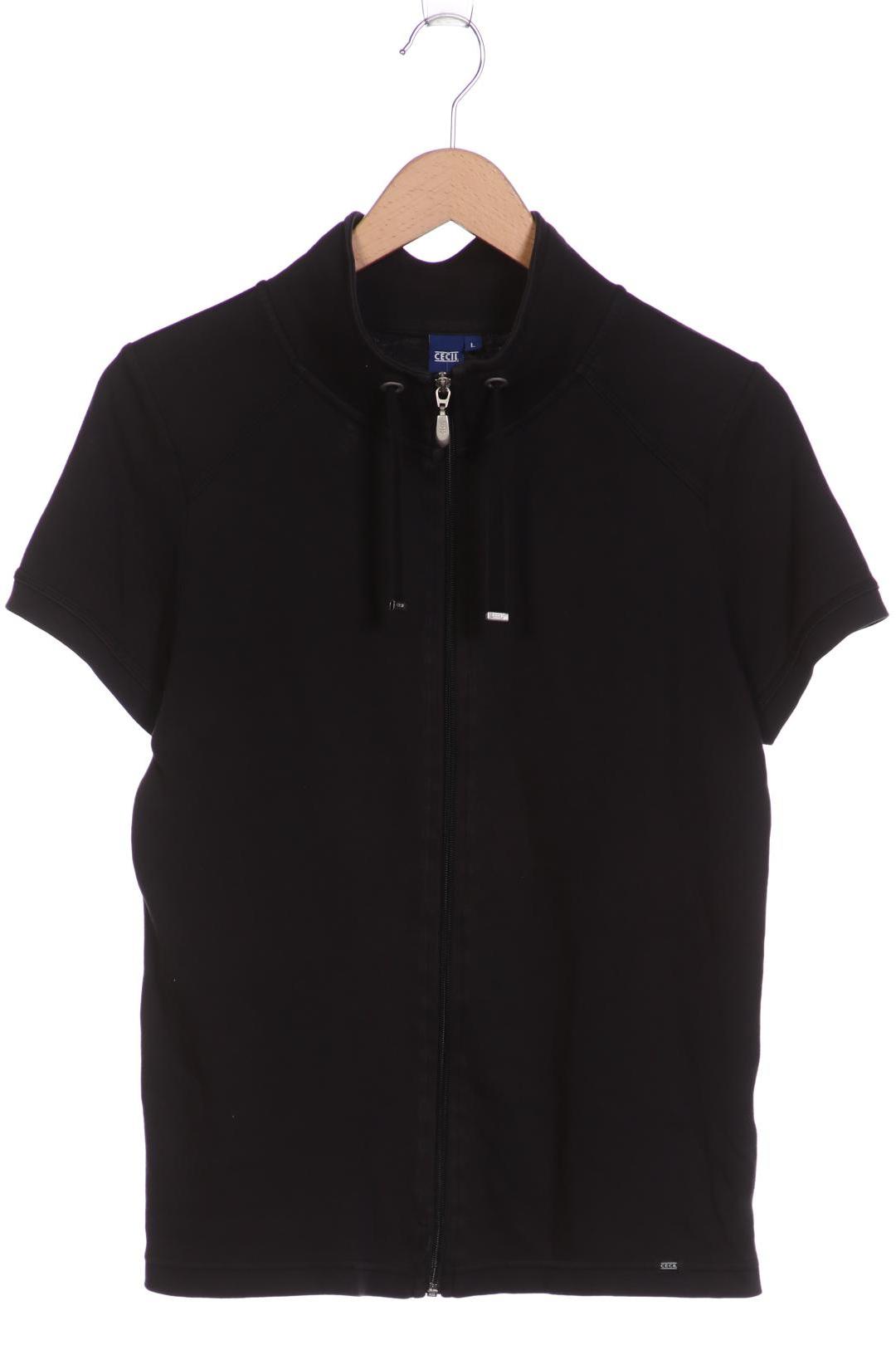 

CECIL Damen Sweatshirt, schwarz
