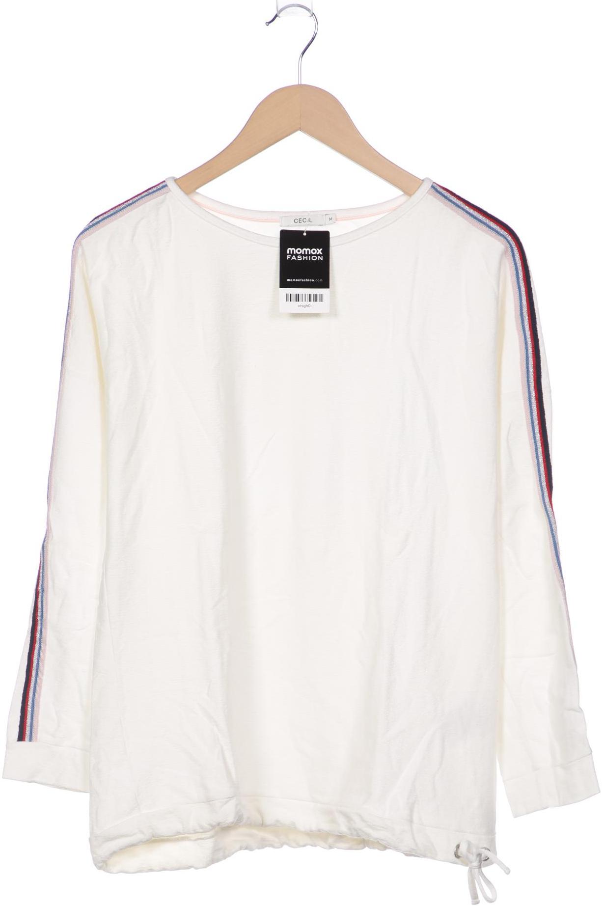 

CECIL Damen Sweatshirt, cremeweiß