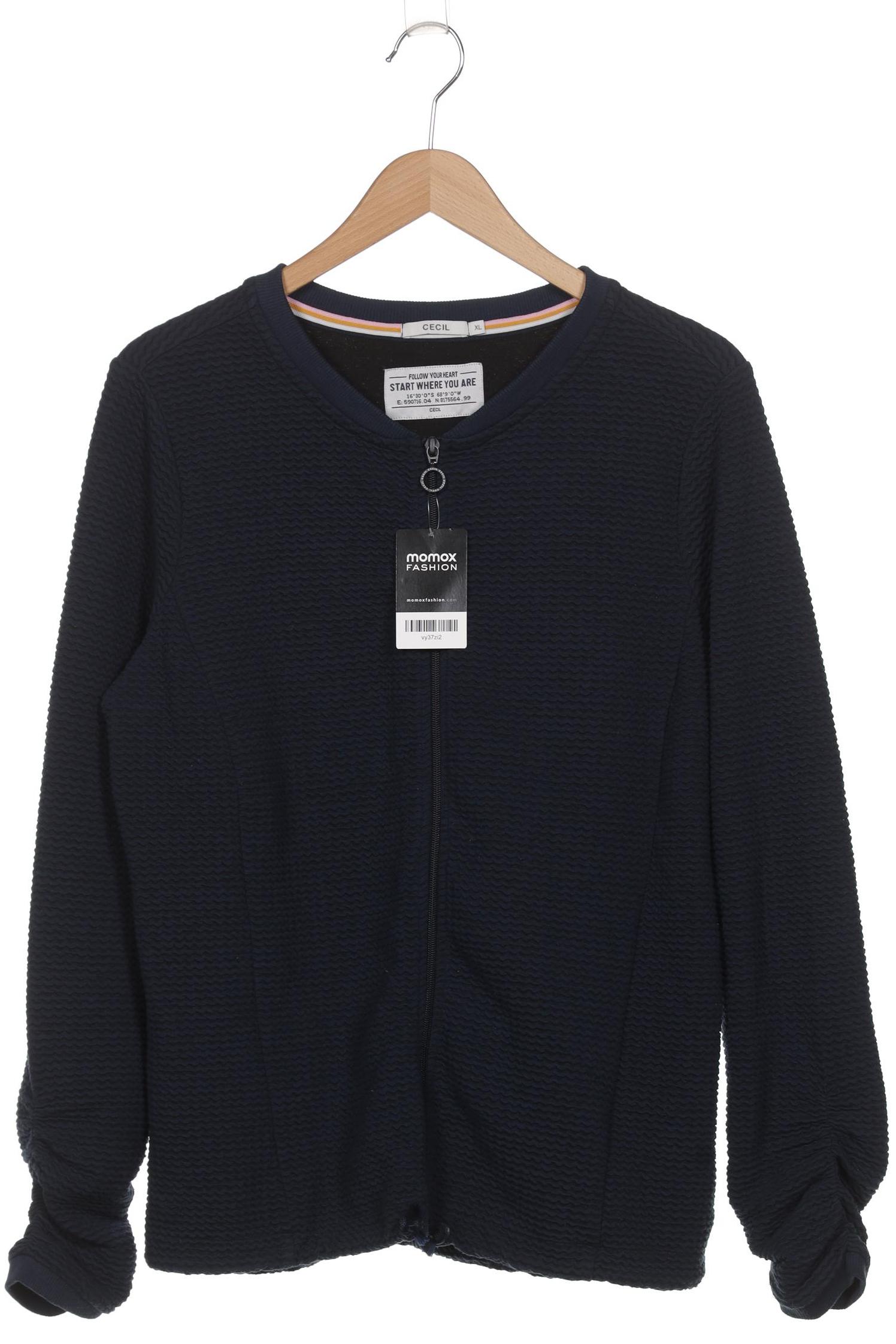 

Cecil Damen Sweatshirt, marineblau, Gr. 44