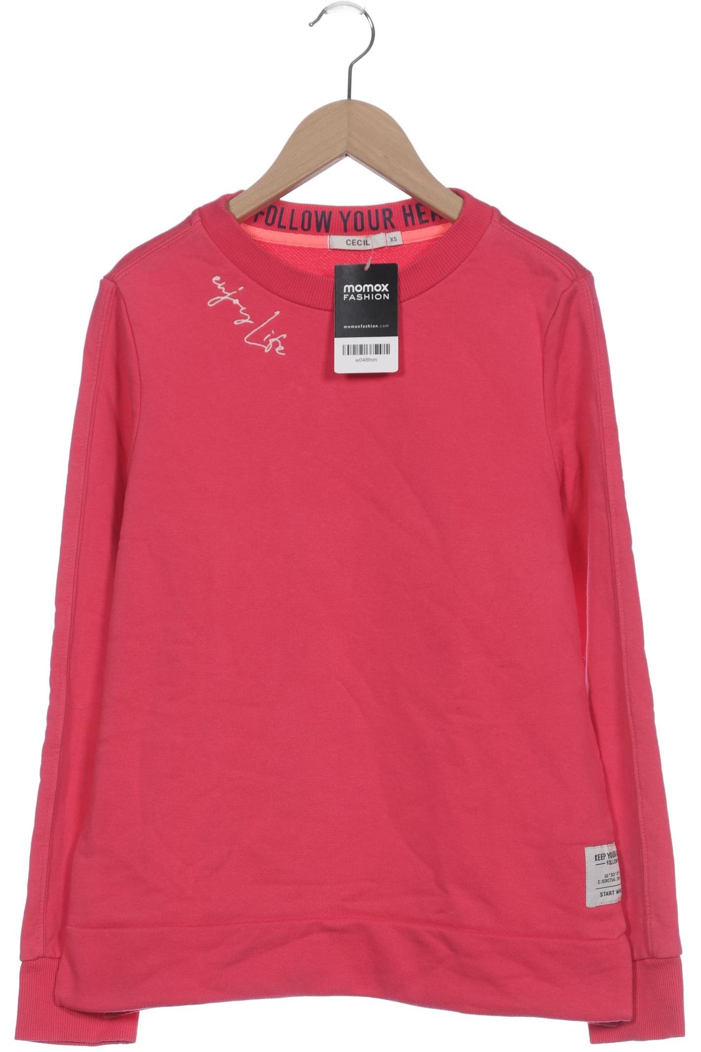

Cecil Damen Sweatshirt, pink, Gr. 34