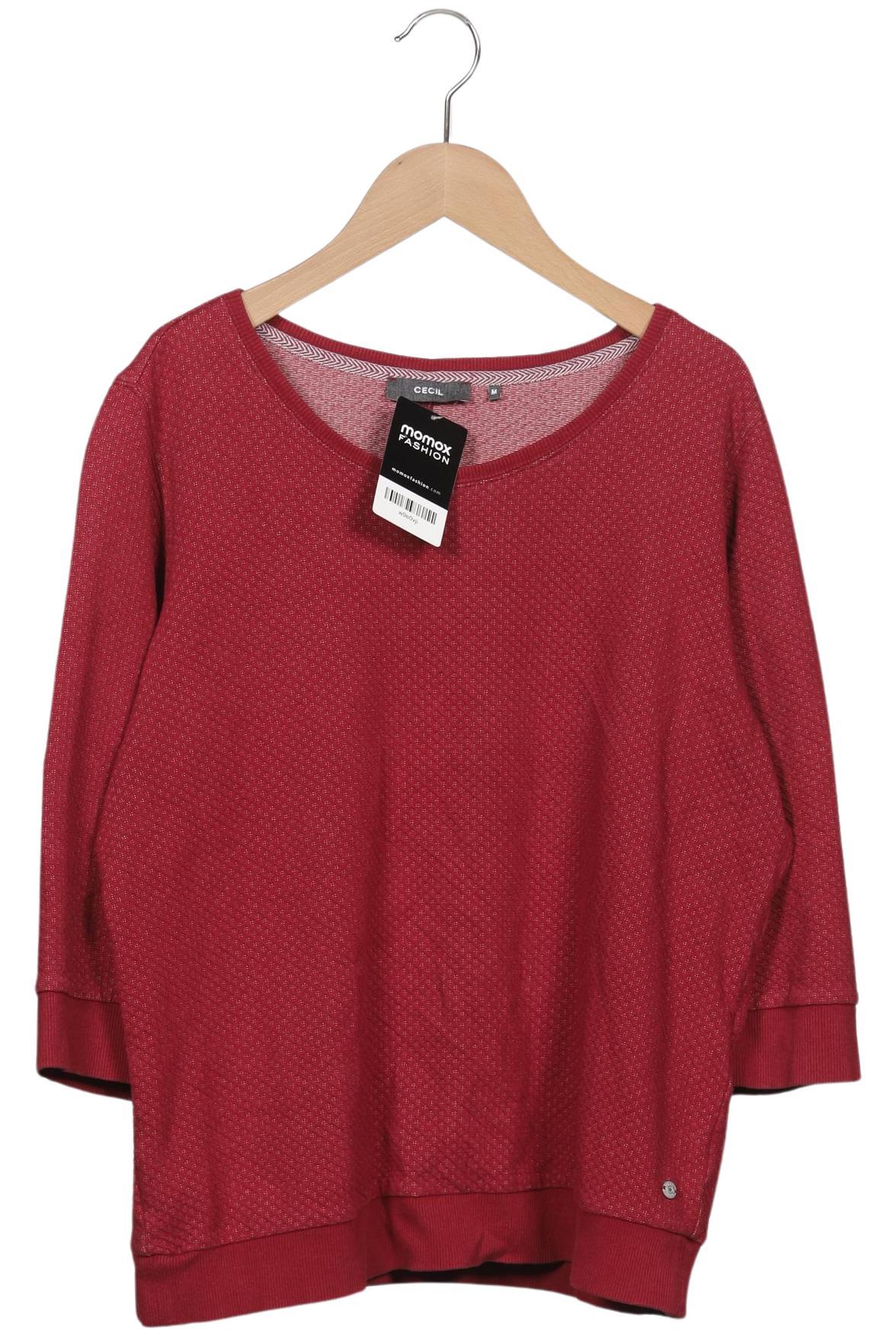 

Cecil Damen Sweatshirt, rot, Gr. 38