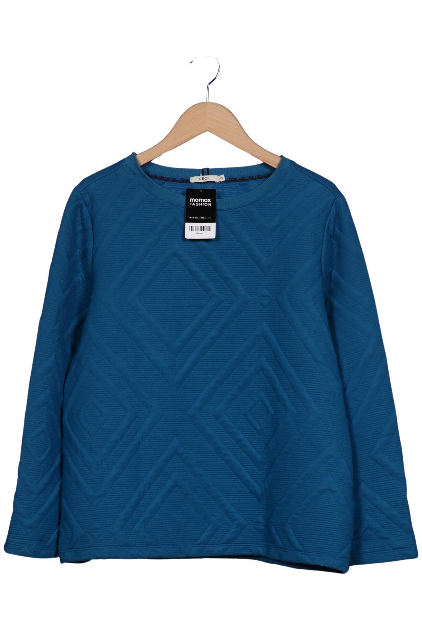 

Cecil Damen Sweatshirt, blau, Gr. 44
