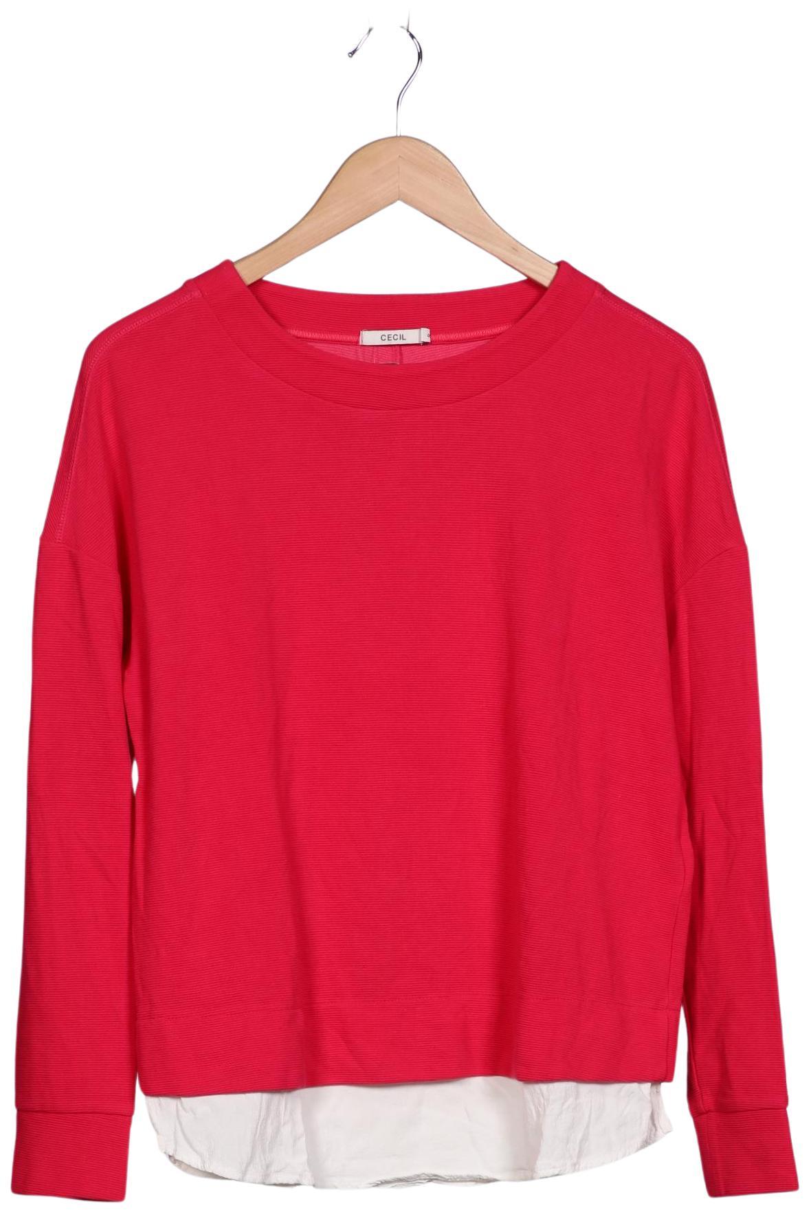 

Cecil Damen Sweatshirt, rot, Gr. 36