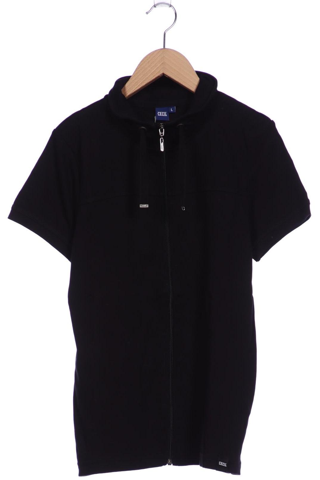 

Cecil Damen Sweatshirt, schwarz, Gr. 42