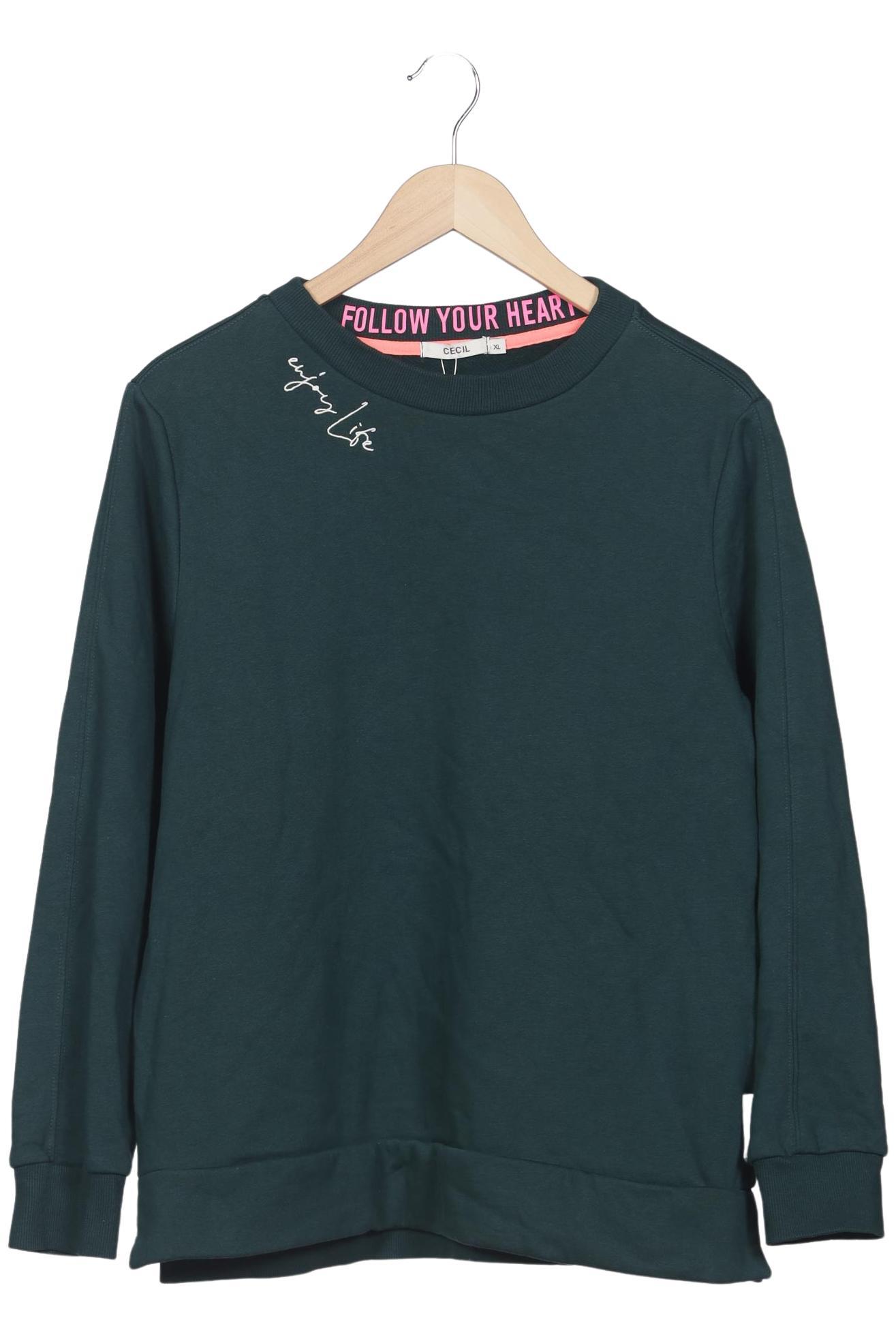 

Cecil Damen Sweatshirt, grün, Gr. 44