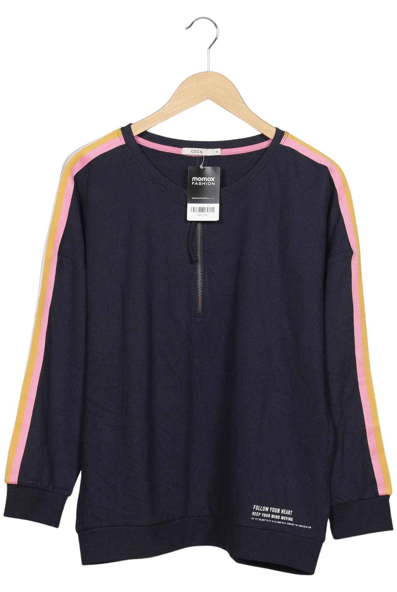 

Cecil Damen Sweatshirt, marineblau, Gr. 38