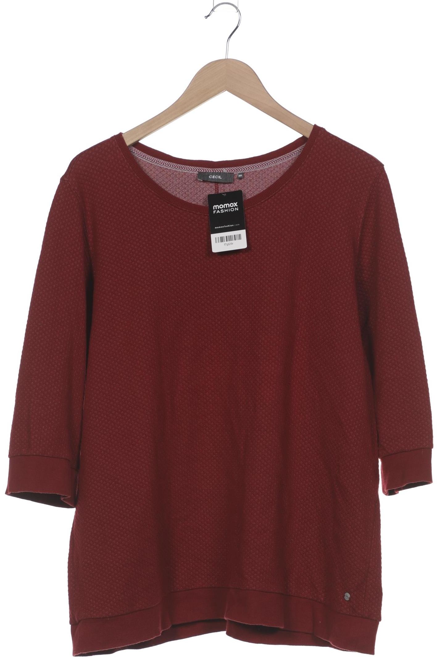 

Cecil Damen Sweatshirt, rot, Gr. 46