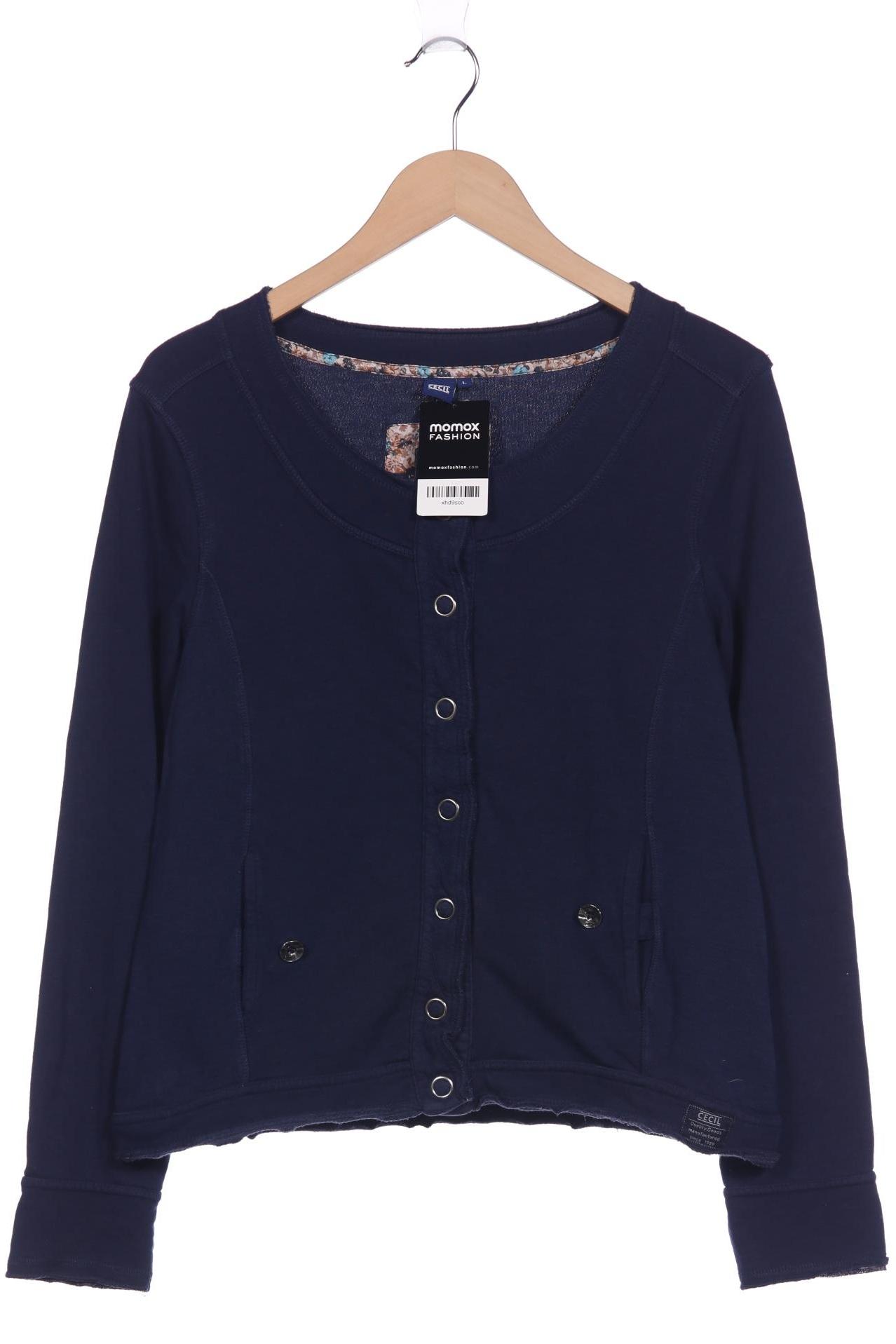 

Cecil Damen Sweatshirt, marineblau, Gr. 42