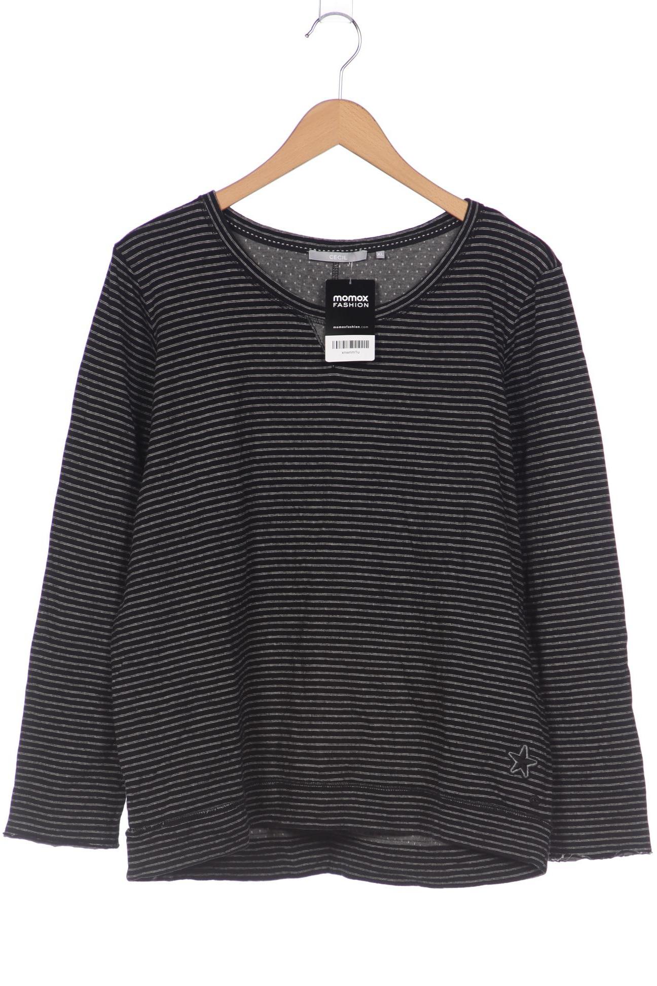 

Cecil Damen Sweatshirt, schwarz, Gr. 44