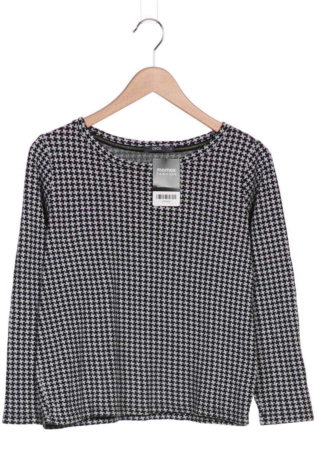 

CECIL Damen Sweatshirt, schwarz