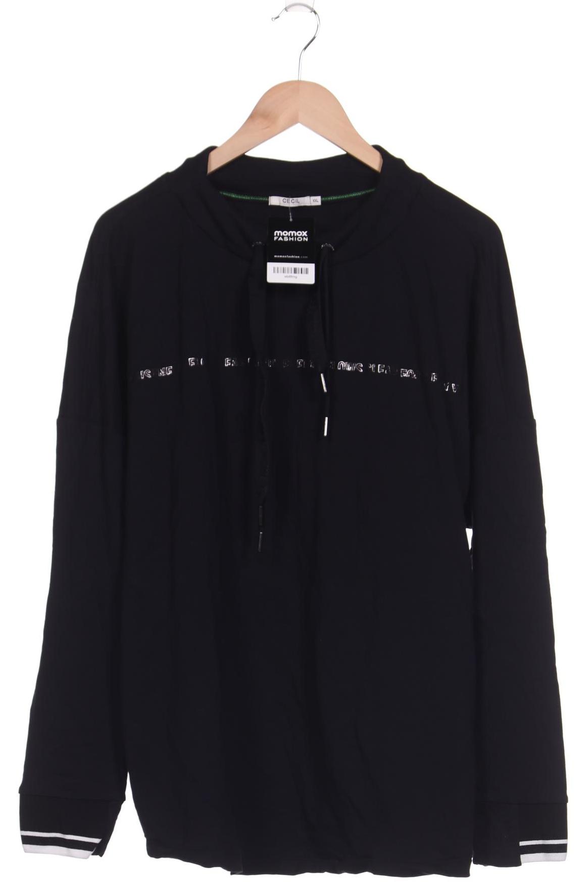 

CECIL Damen Sweatshirt, schwarz