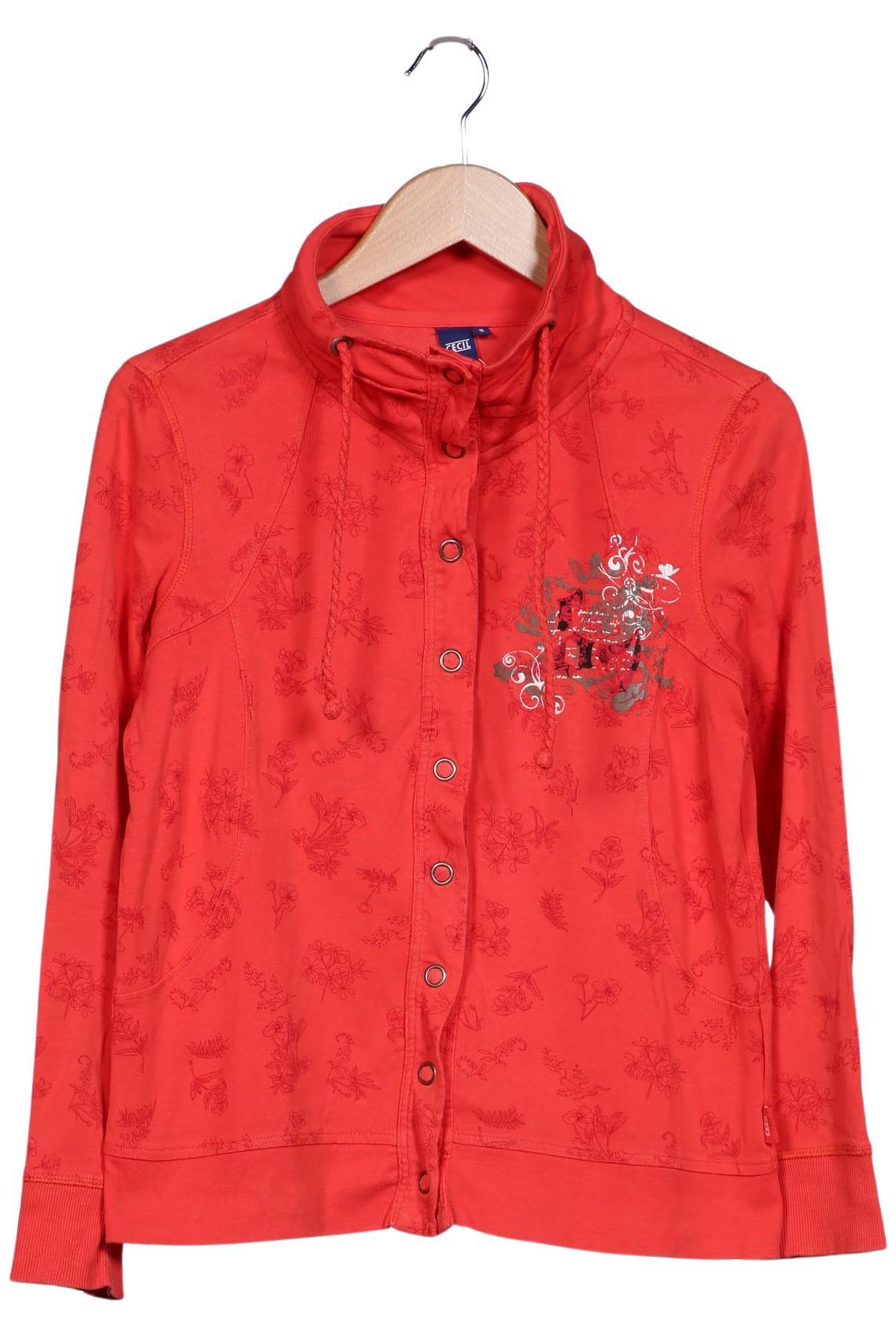 

Cecil Damen Sweatshirt, rot, Gr. 36