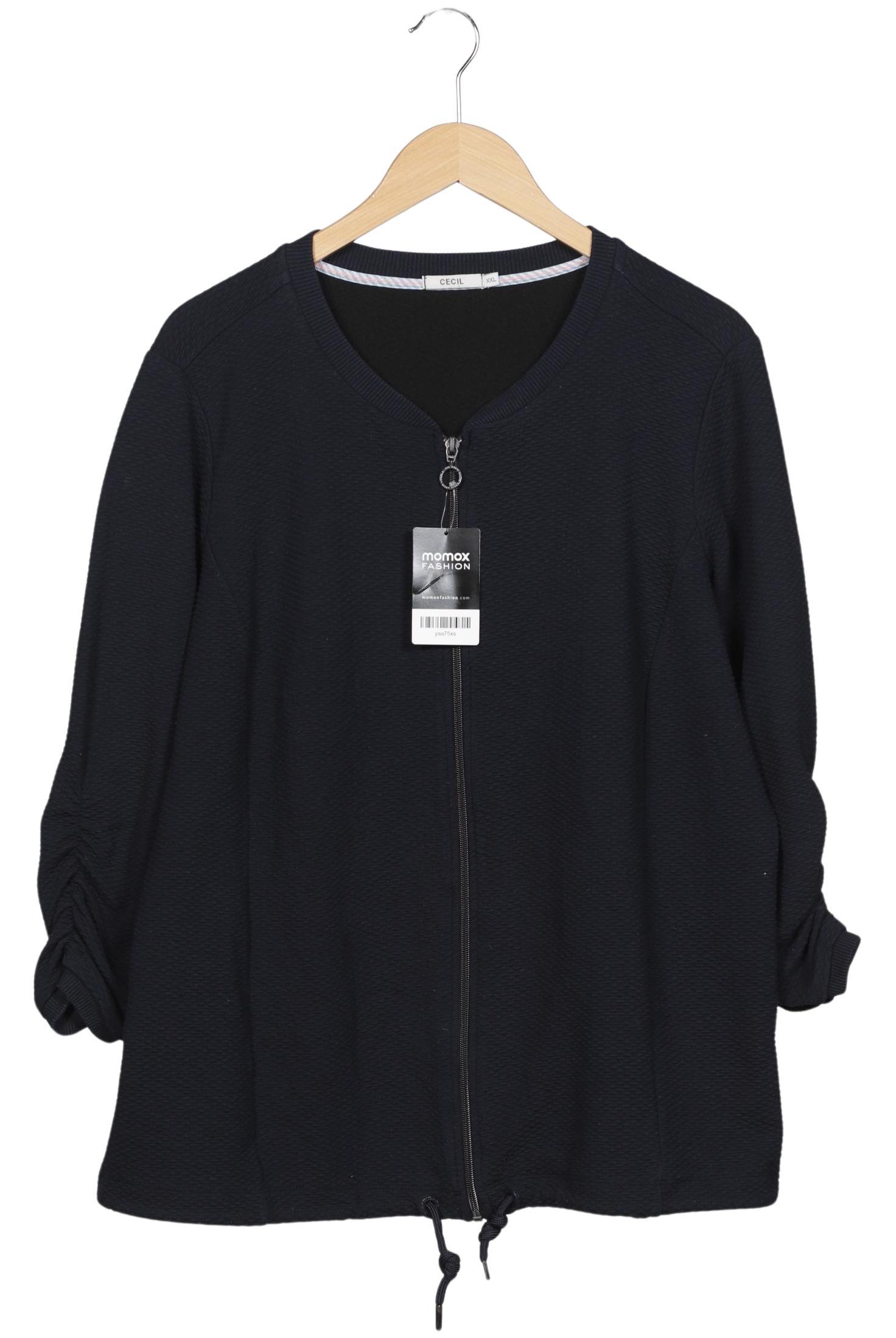 

Cecil Damen Sweatshirt, marineblau, Gr. 46