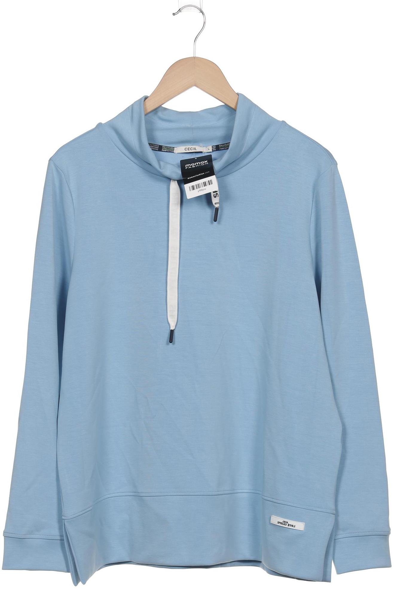 

Cecil Damen Sweatshirt, hellblau, Gr. 42