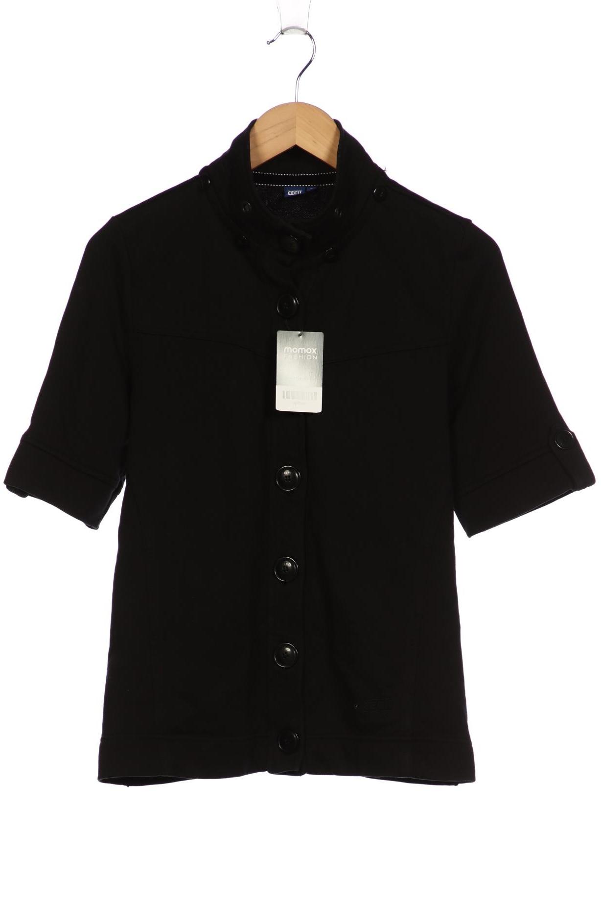 

Cecil Damen Sweatshirt, schwarz, Gr. 42