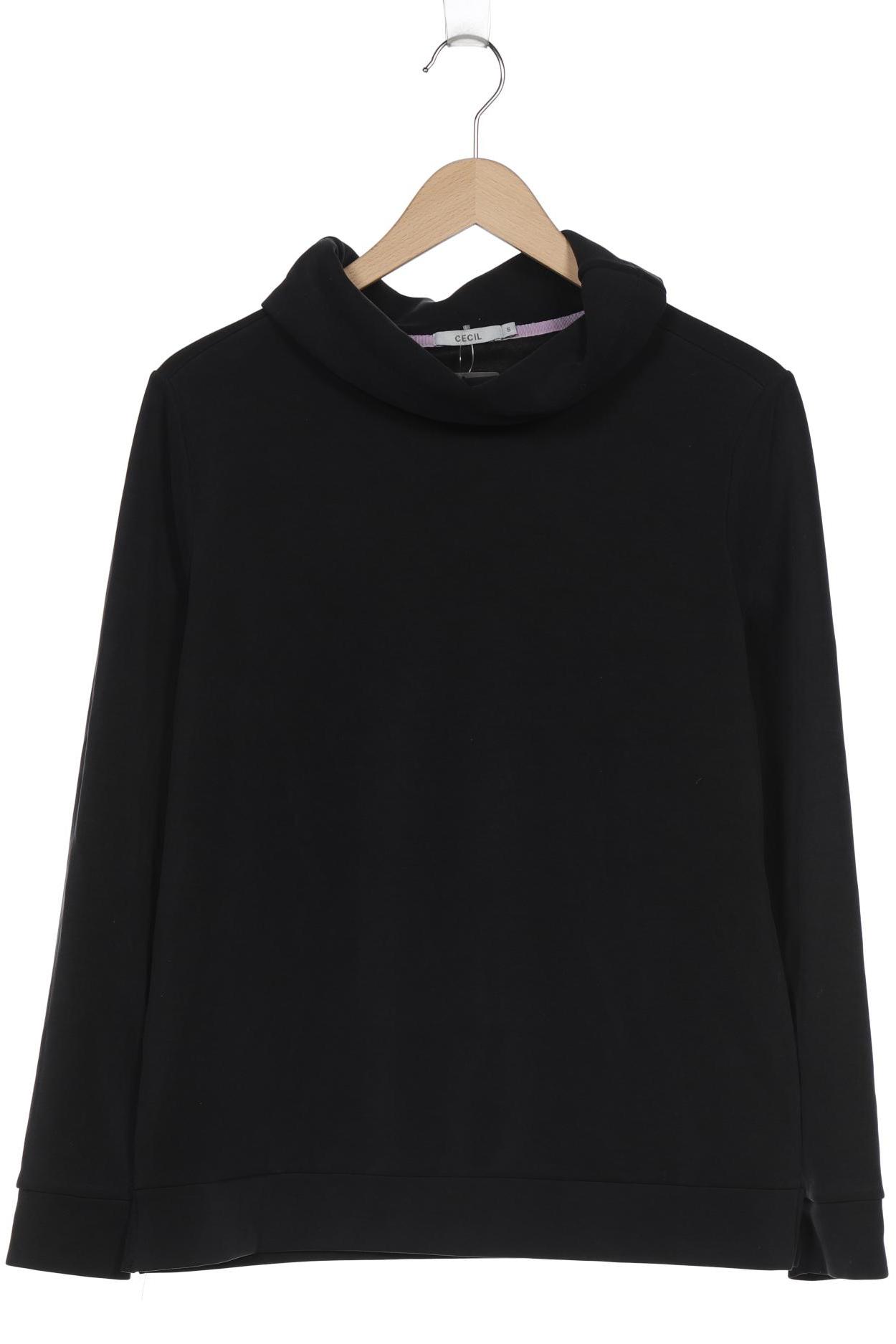 

CECIL Damen Sweatshirt, schwarz