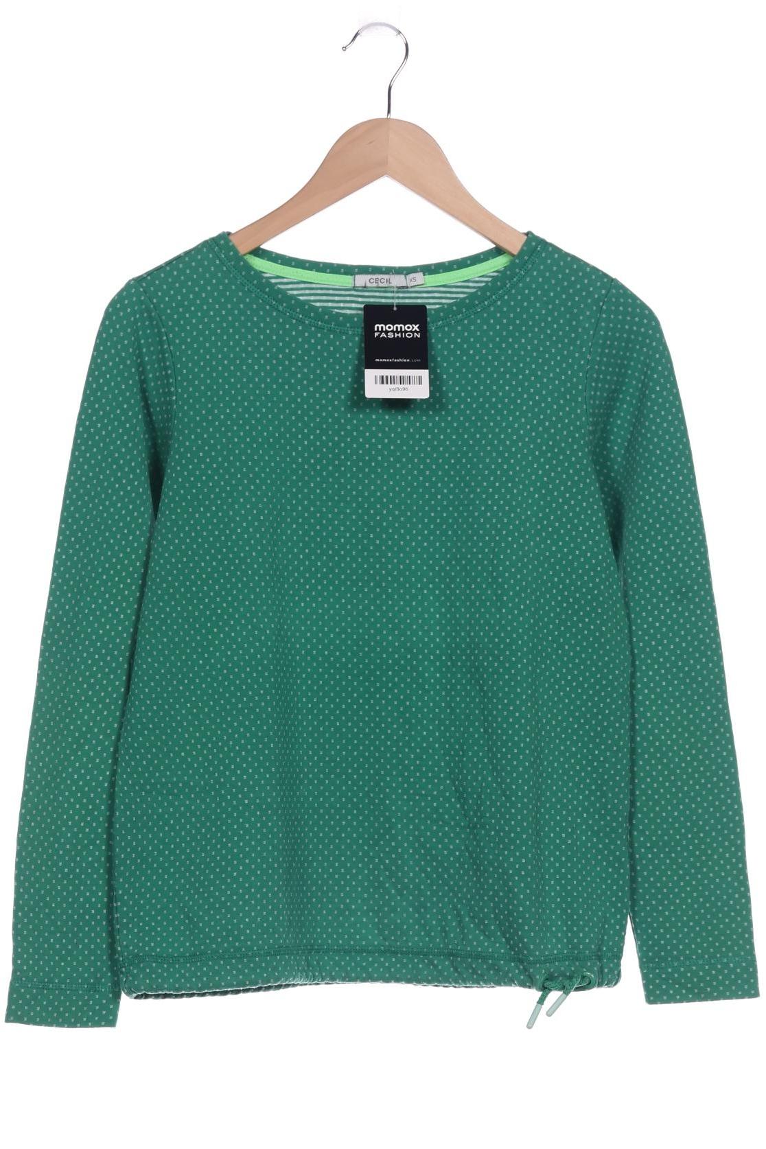 

Cecil Damen Sweatshirt, grün, Gr. 34