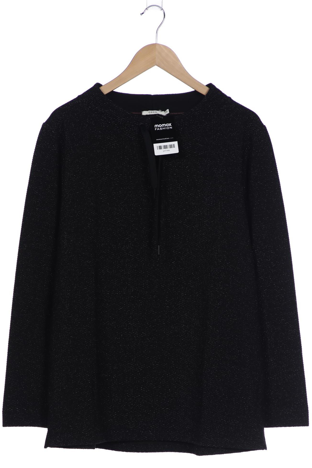 

Cecil Damen Sweatshirt, schwarz, Gr. 46