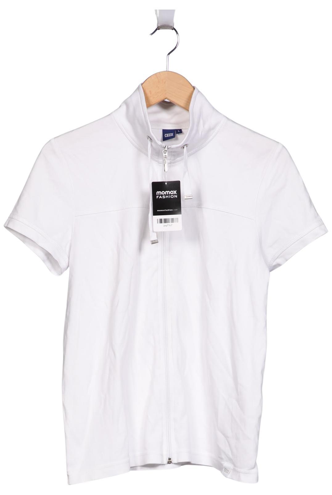 

Cecil Damen Sweatshirt, weiß, Gr. 42