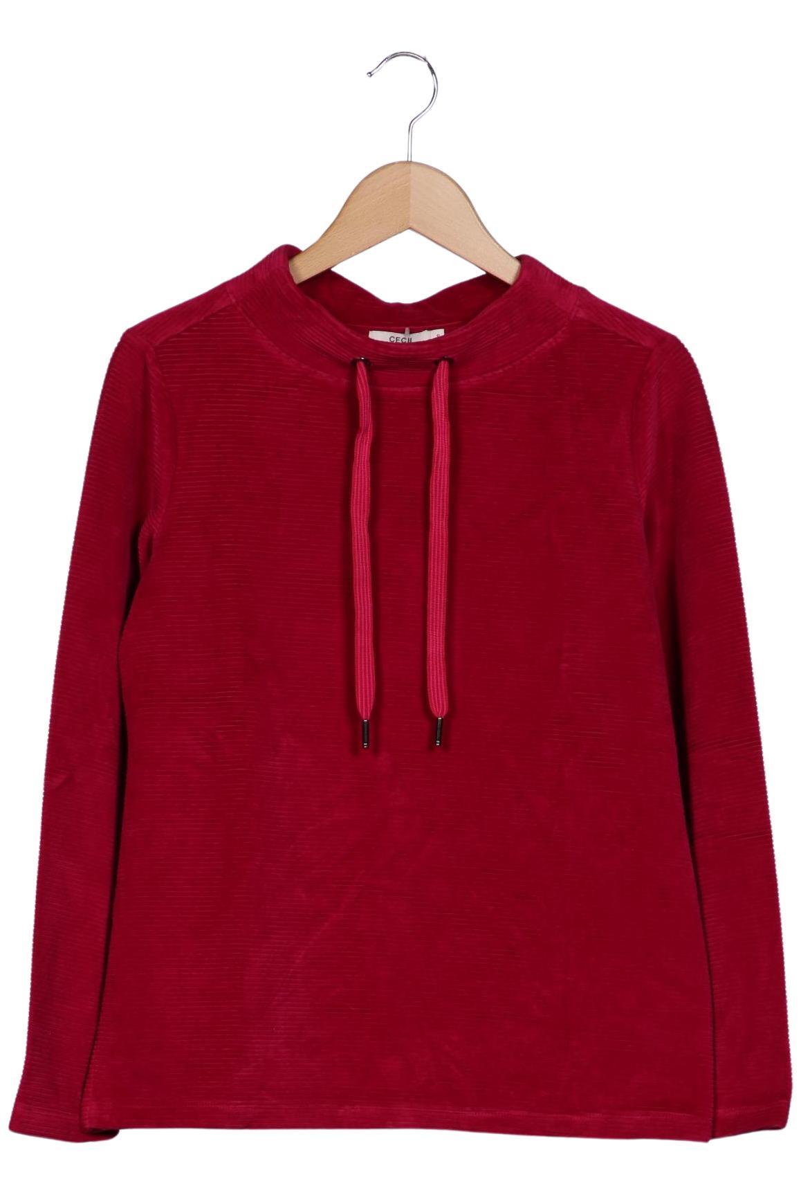 

Cecil Damen Sweatshirt, rot, Gr. 36