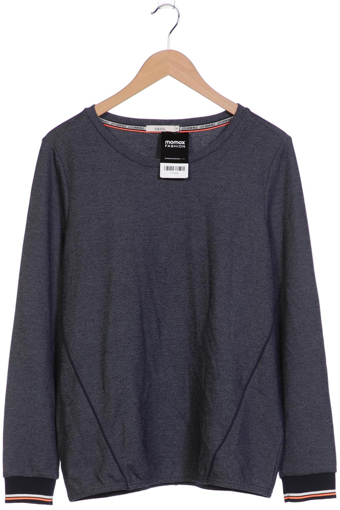 

Cecil Damen Sweatshirt, marineblau, Gr. 38