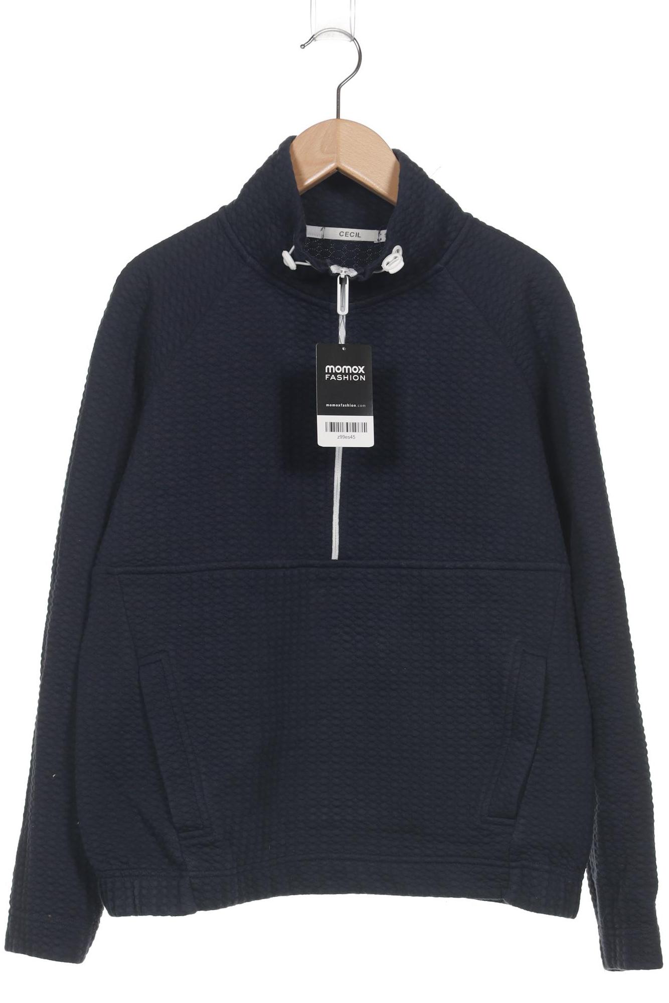 

Cecil Damen Sweatshirt, marineblau, Gr. 36