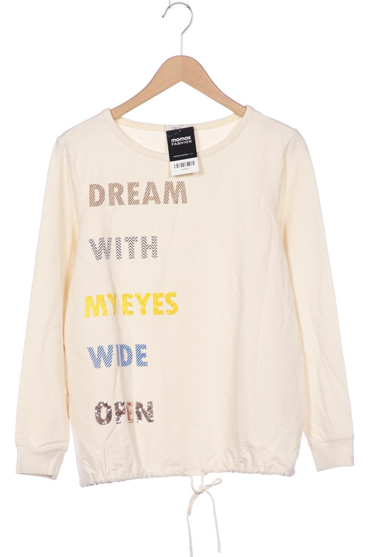 

Cecil Damen Sweatshirt, beige, Gr. 38