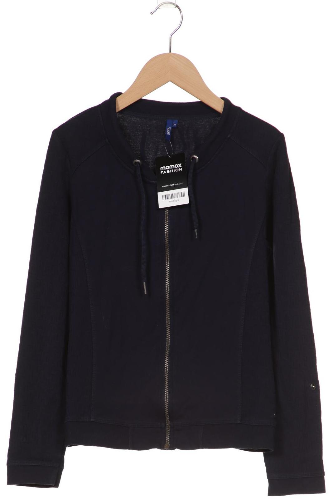

Cecil Damen Sweatshirt, marineblau, Gr. 34