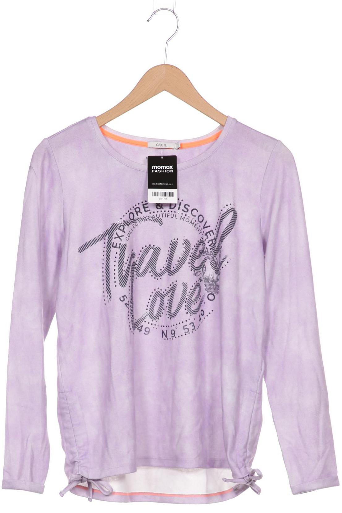 

Cecil Damen Sweatshirt, flieder, Gr. 36
