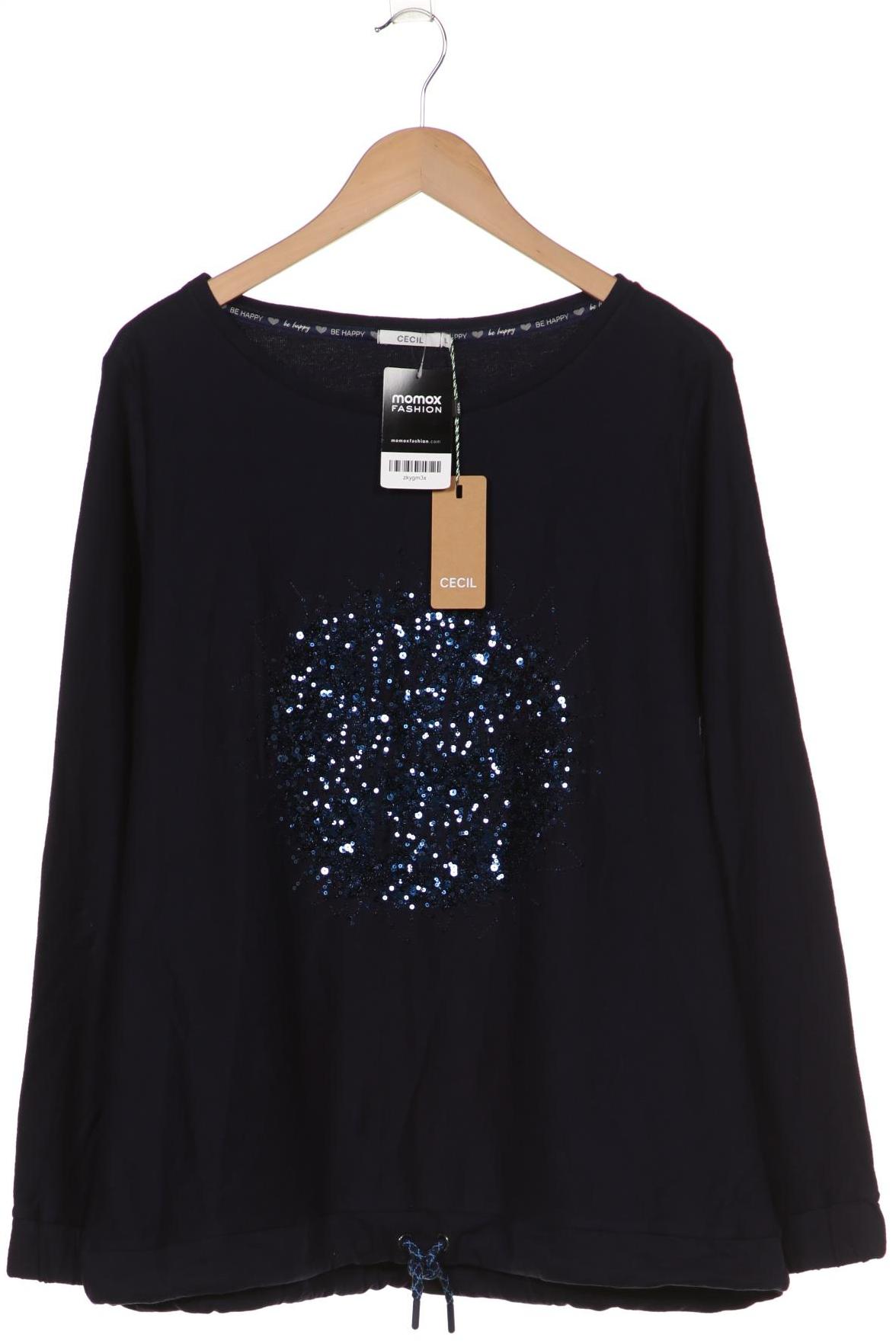 

CECIL Damen Sweatshirt, marineblau