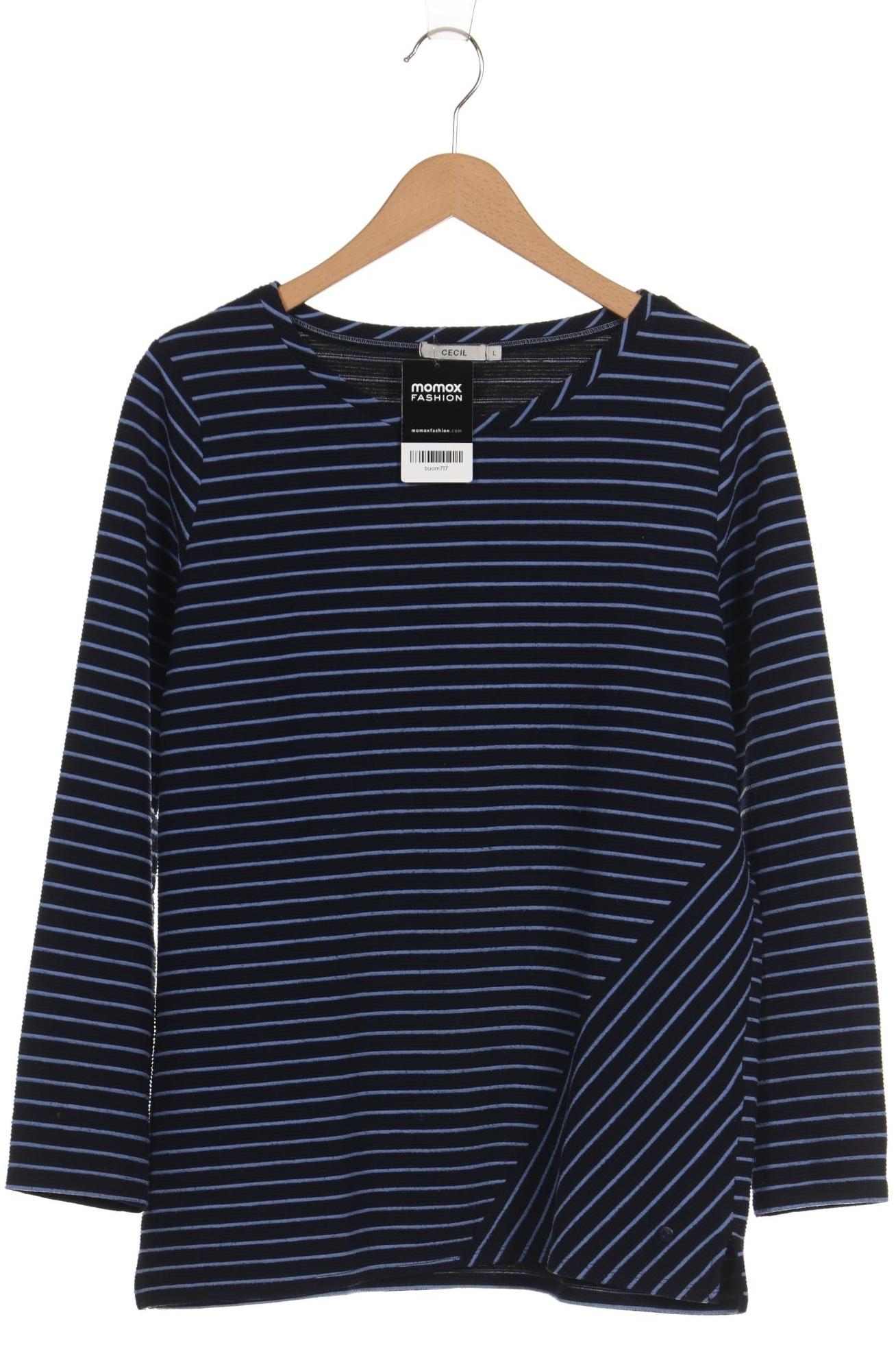 

Cecil Damen Sweatshirt, marineblau, Gr. 42