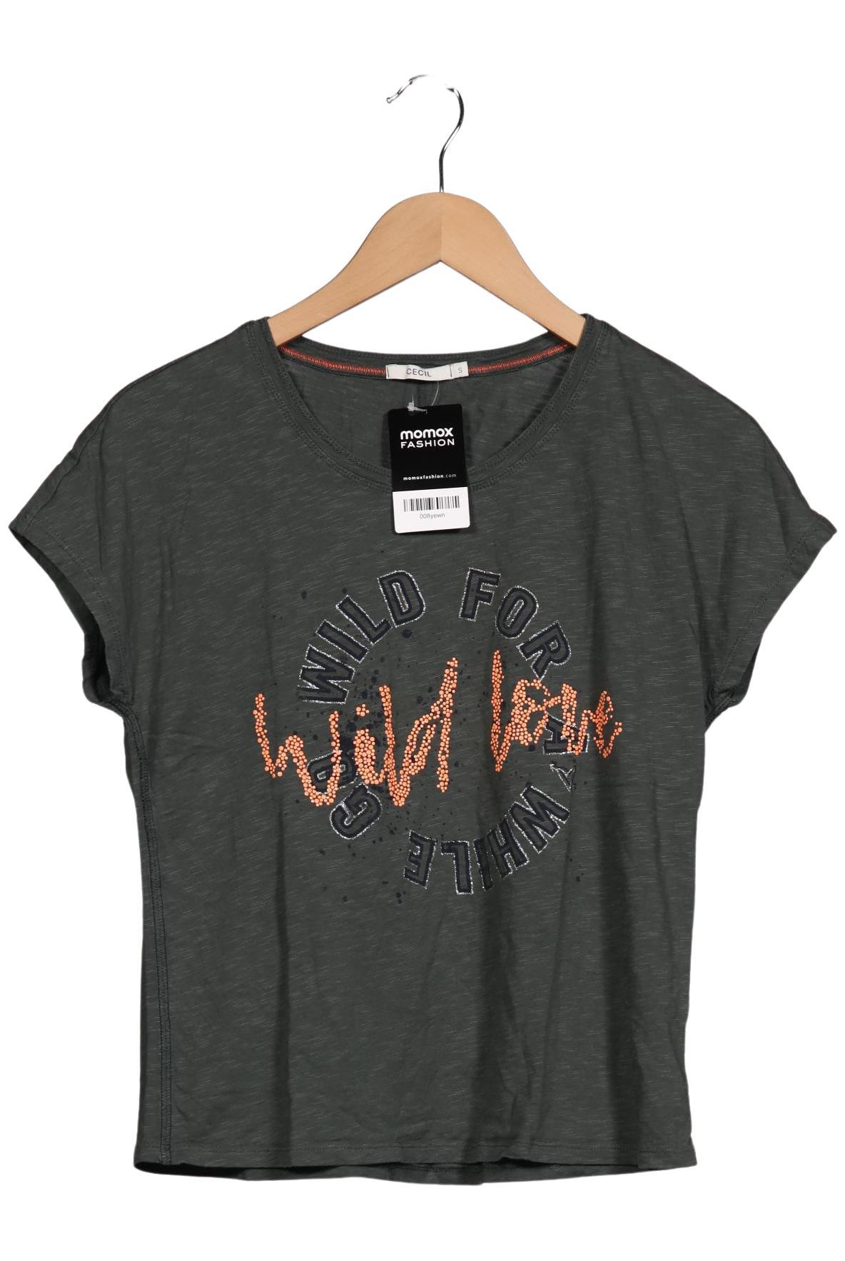 

Cecil Damen T-Shirt, grün, Gr. 36