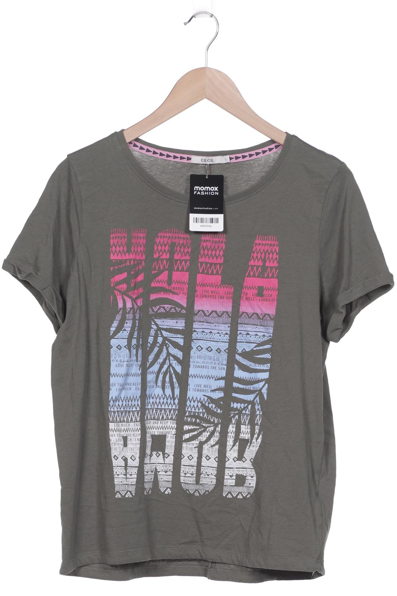 

CECIL Damen T-Shirt, grün