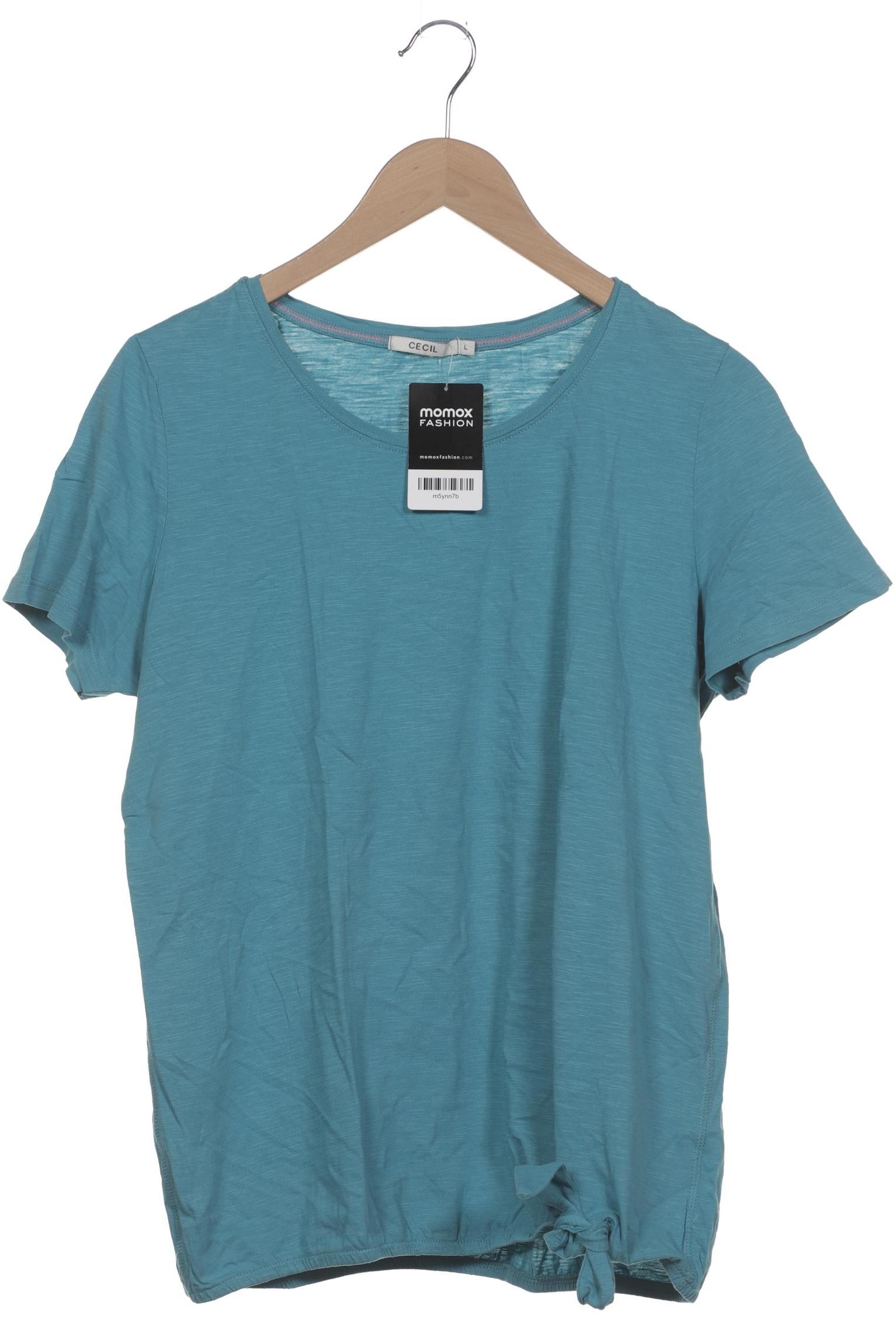 

Cecil Damen T-Shirt, blau, Gr. 42