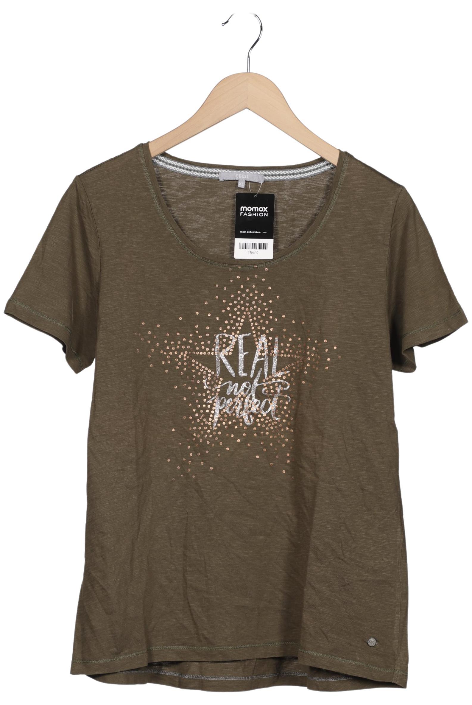 

Cecil Damen T-Shirt, grün, Gr. 44