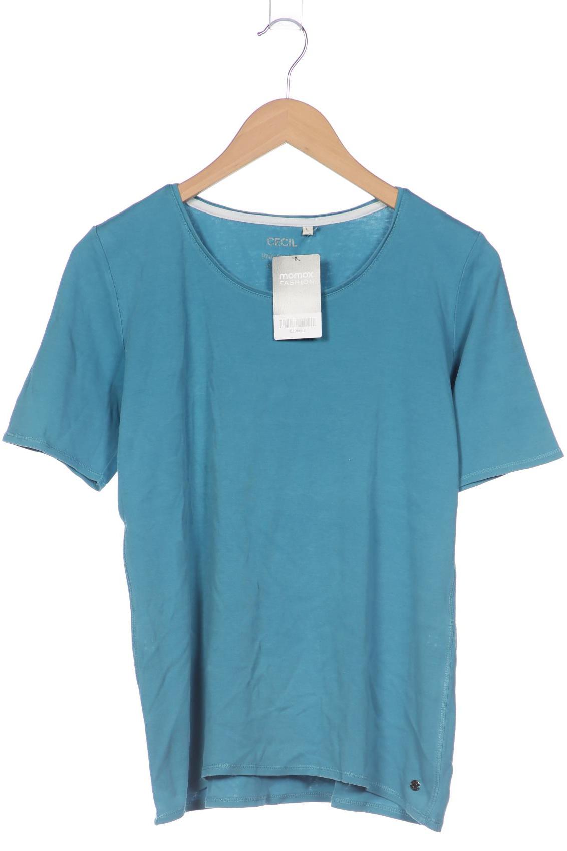 

Cecil Damen T-Shirt, blau, Gr. 42