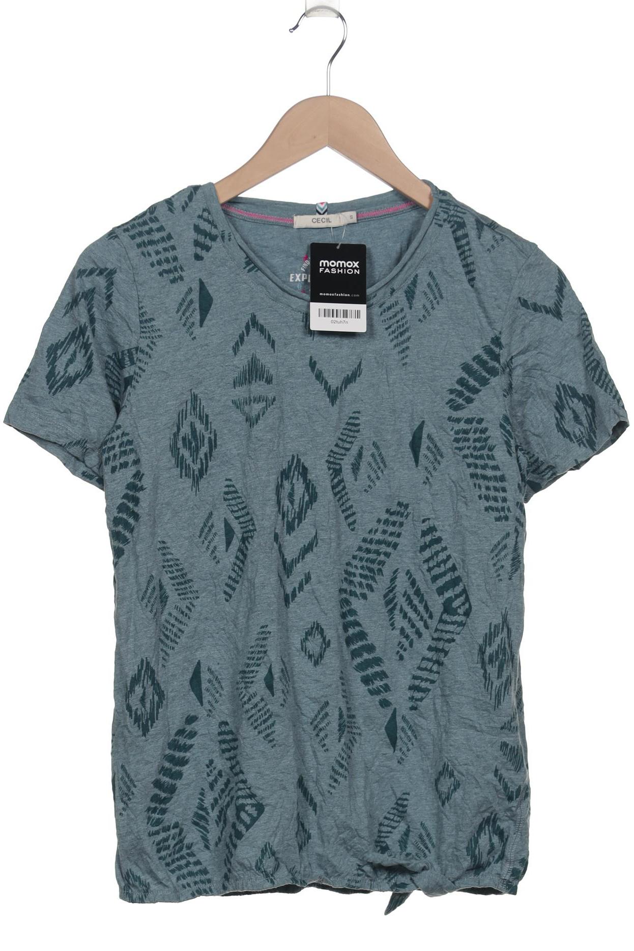 

Cecil Damen T-Shirt, türkis, Gr. 36