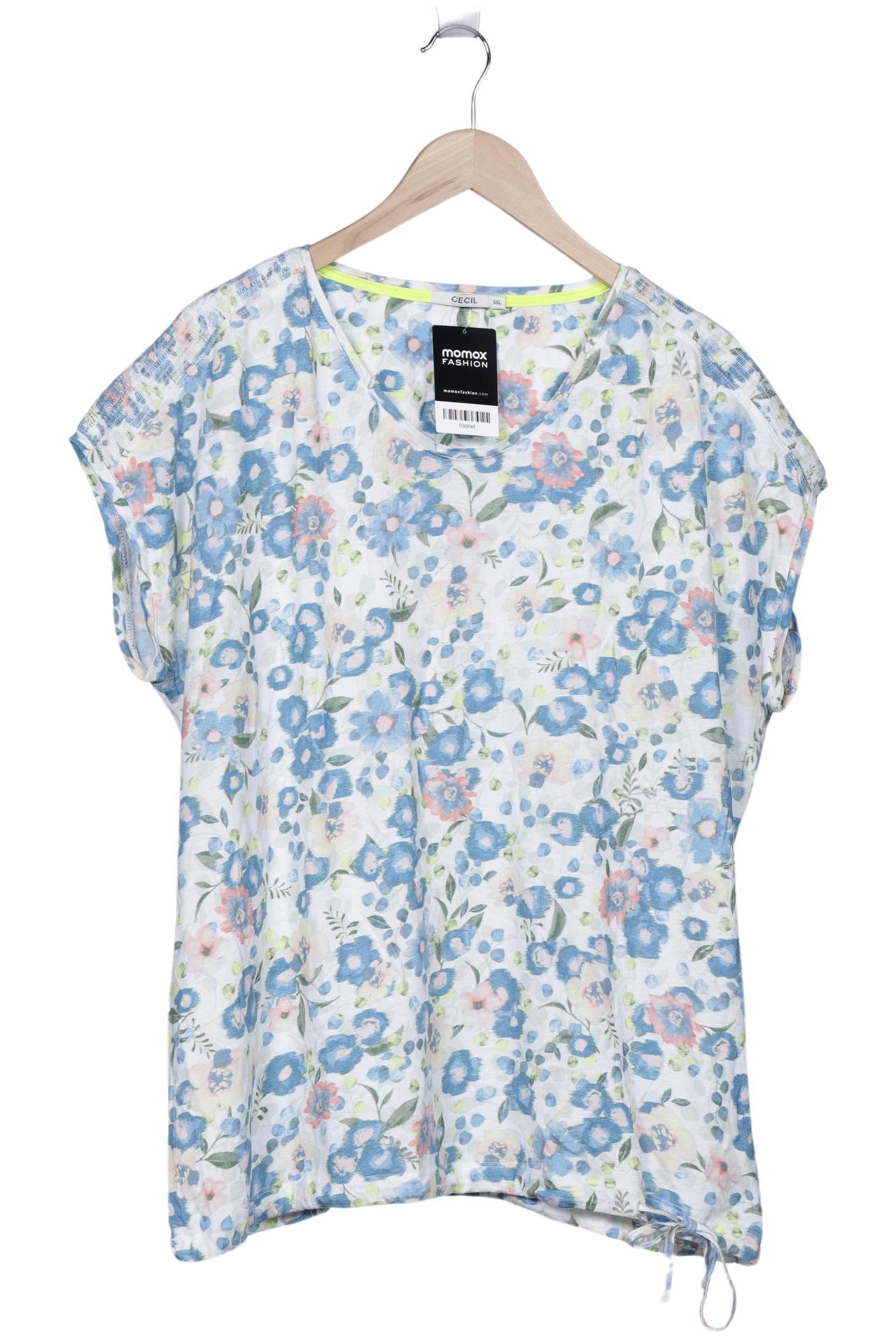 

Cecil Damen T-Shirt, hellblau, Gr. 46