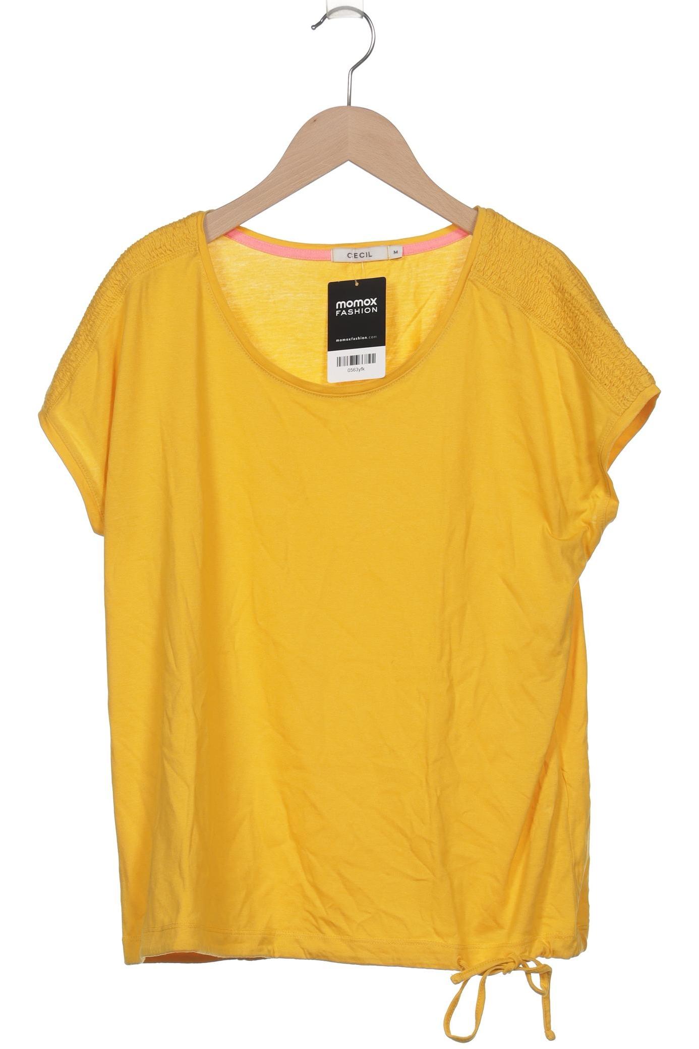 

Cecil Damen T-Shirt, gelb, Gr. 38