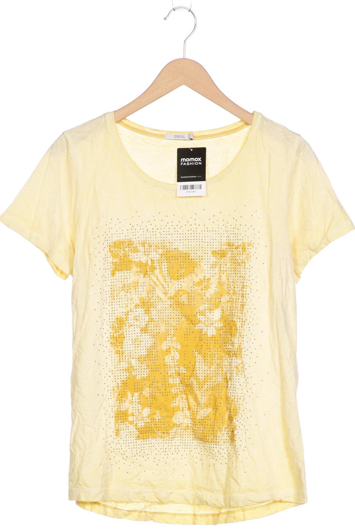 

CECIL Damen T-Shirt, gelb