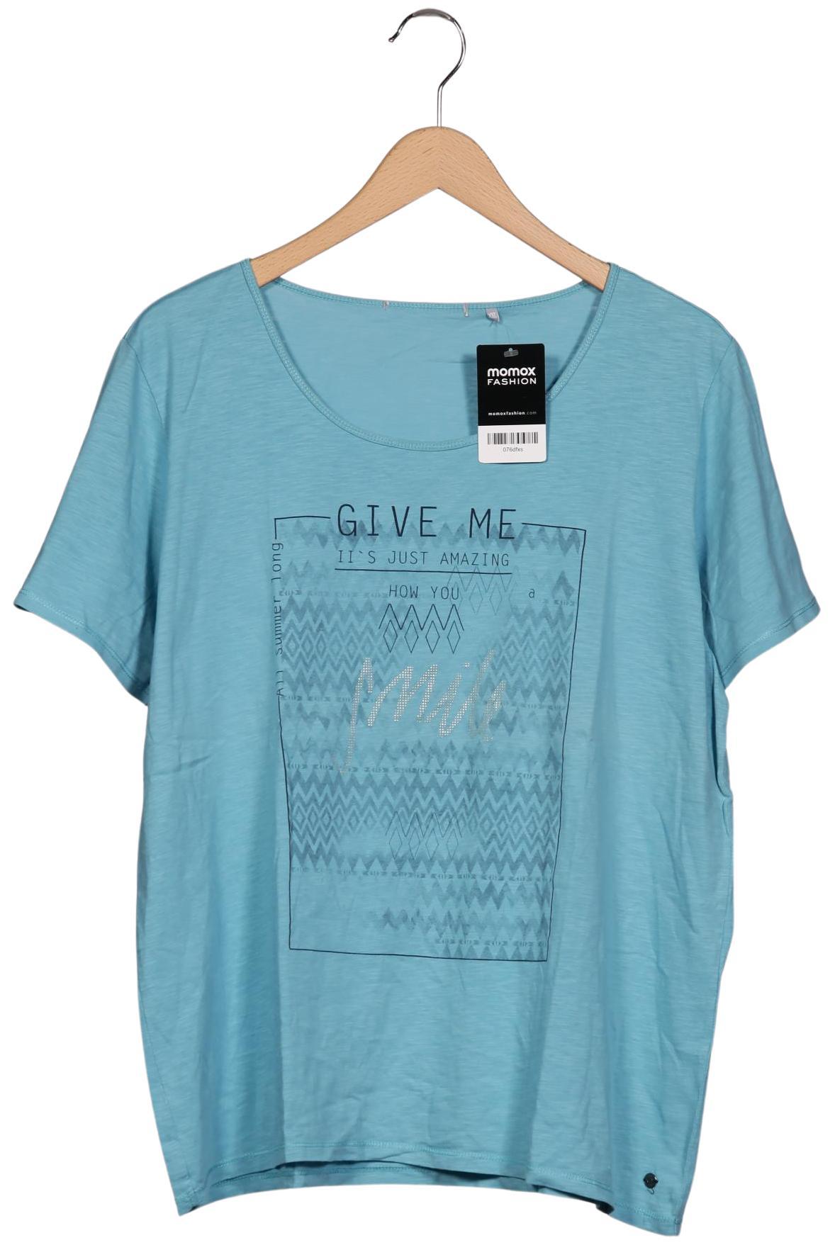 

Cecil Damen T-Shirt, blau, Gr. 46