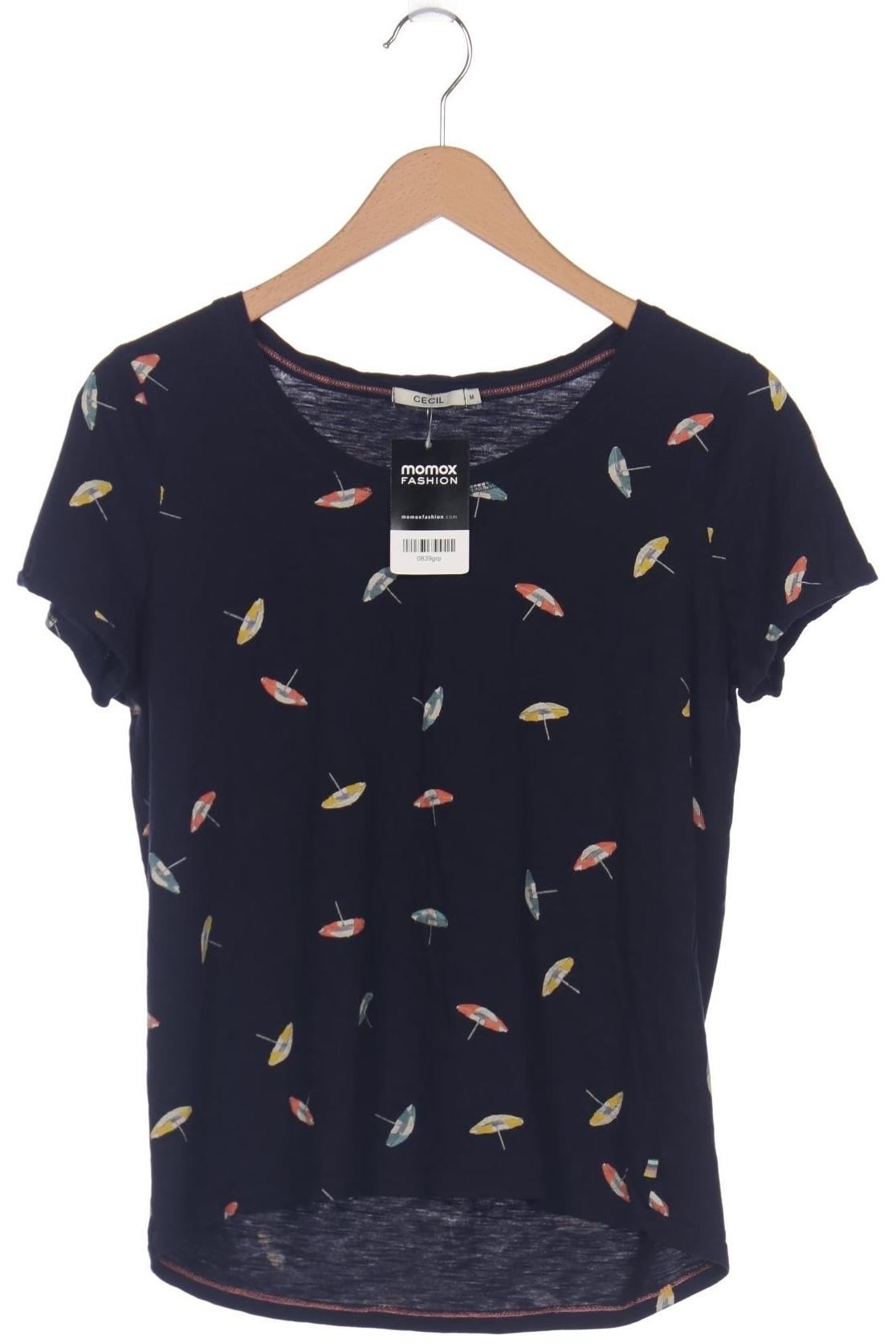 

Cecil Damen T-Shirt, marineblau, Gr. 38