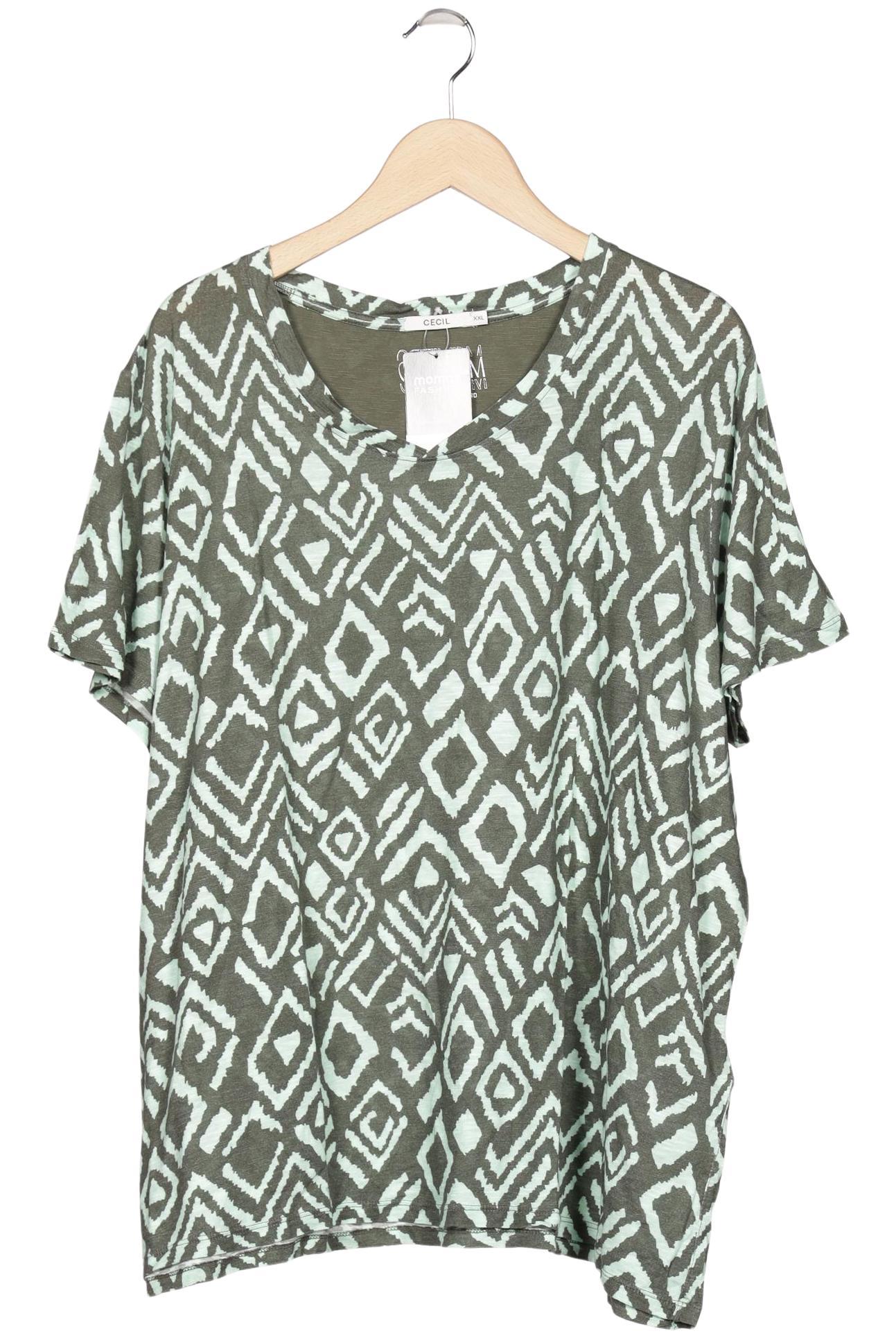 

Cecil Damen T-Shirt, grün, Gr. 46