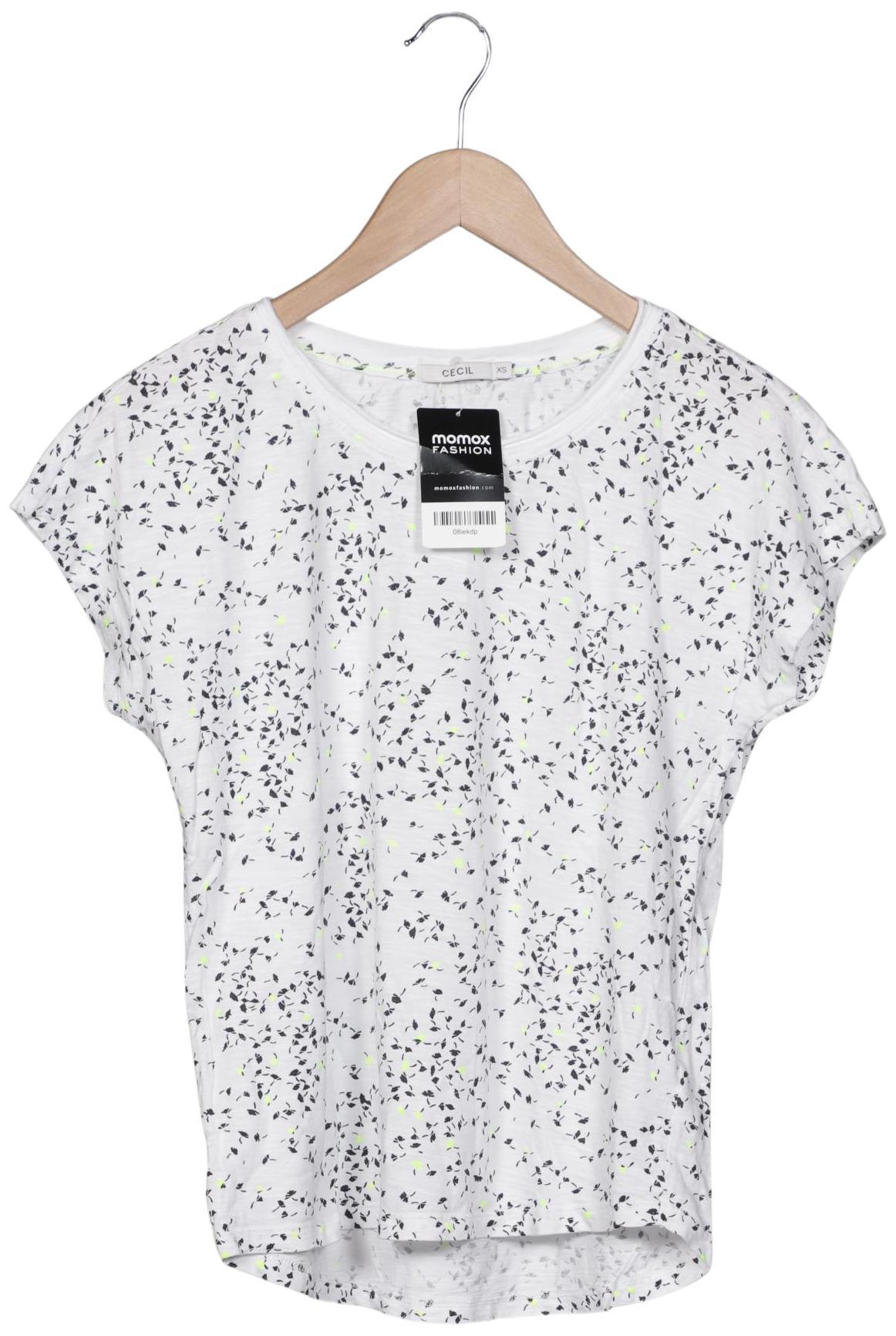 

Cecil Damen T-Shirt, weiß, Gr. 34
